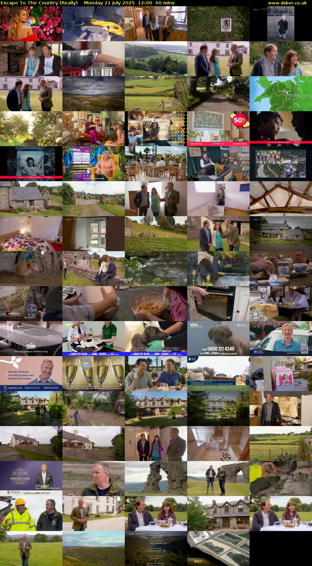 Escape to the Country (Really) Monday 21 July 2025 12:00 - 13:00