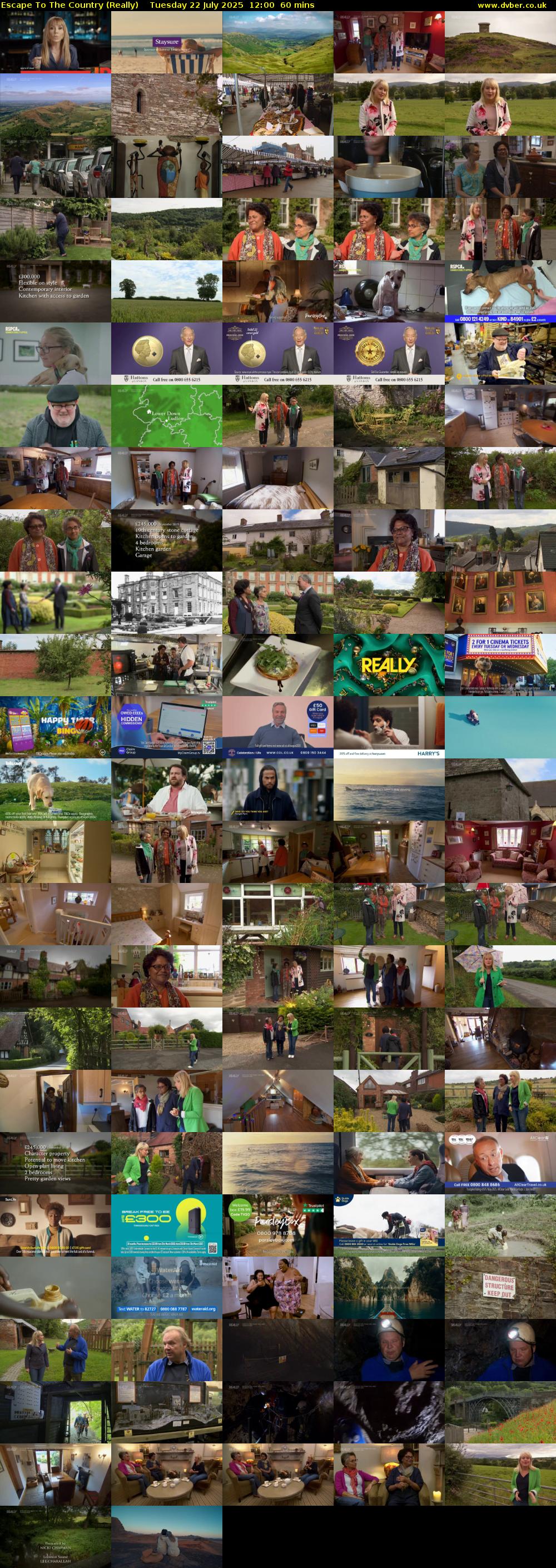 Escape to the Country (Really) Tuesday 22 July 2025 12:00 - 13:00
