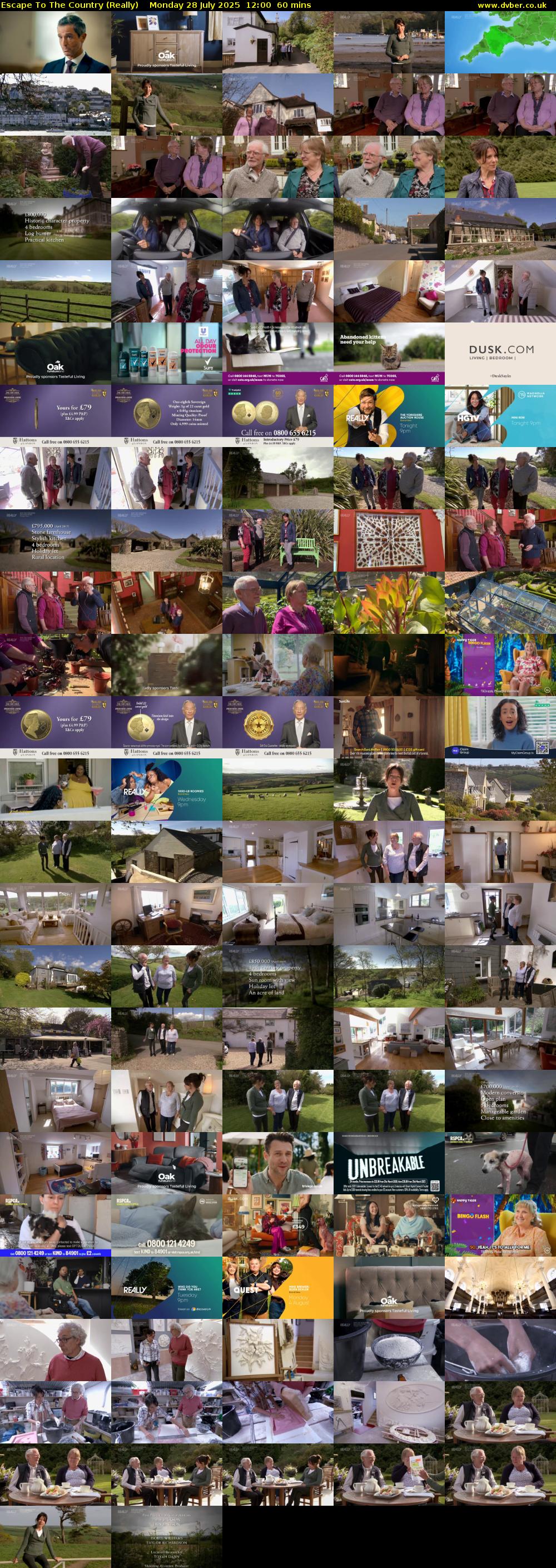 Escape to the Country (Really) Monday 28 July 2025 12:00 - 13:00