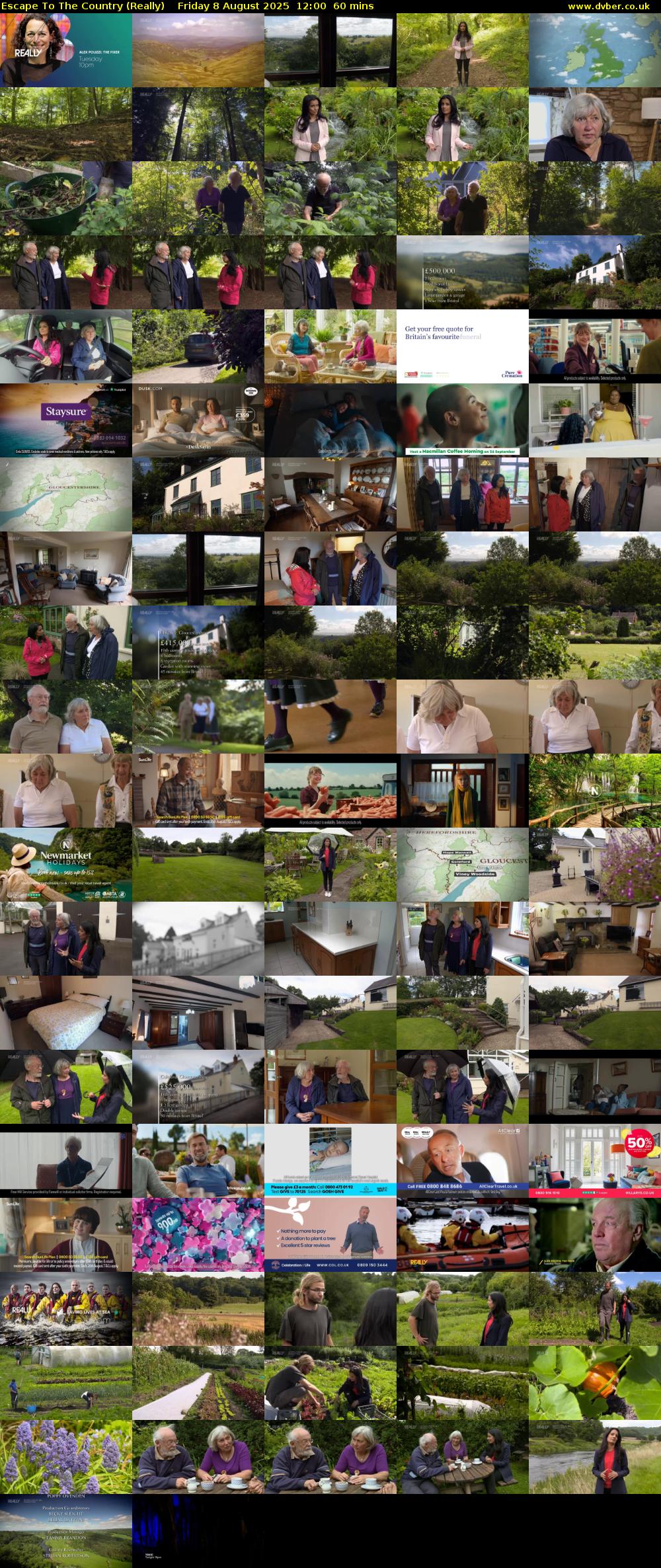 Escape to the Country (Really) Friday 8 August 2025 12:00 - 13:00