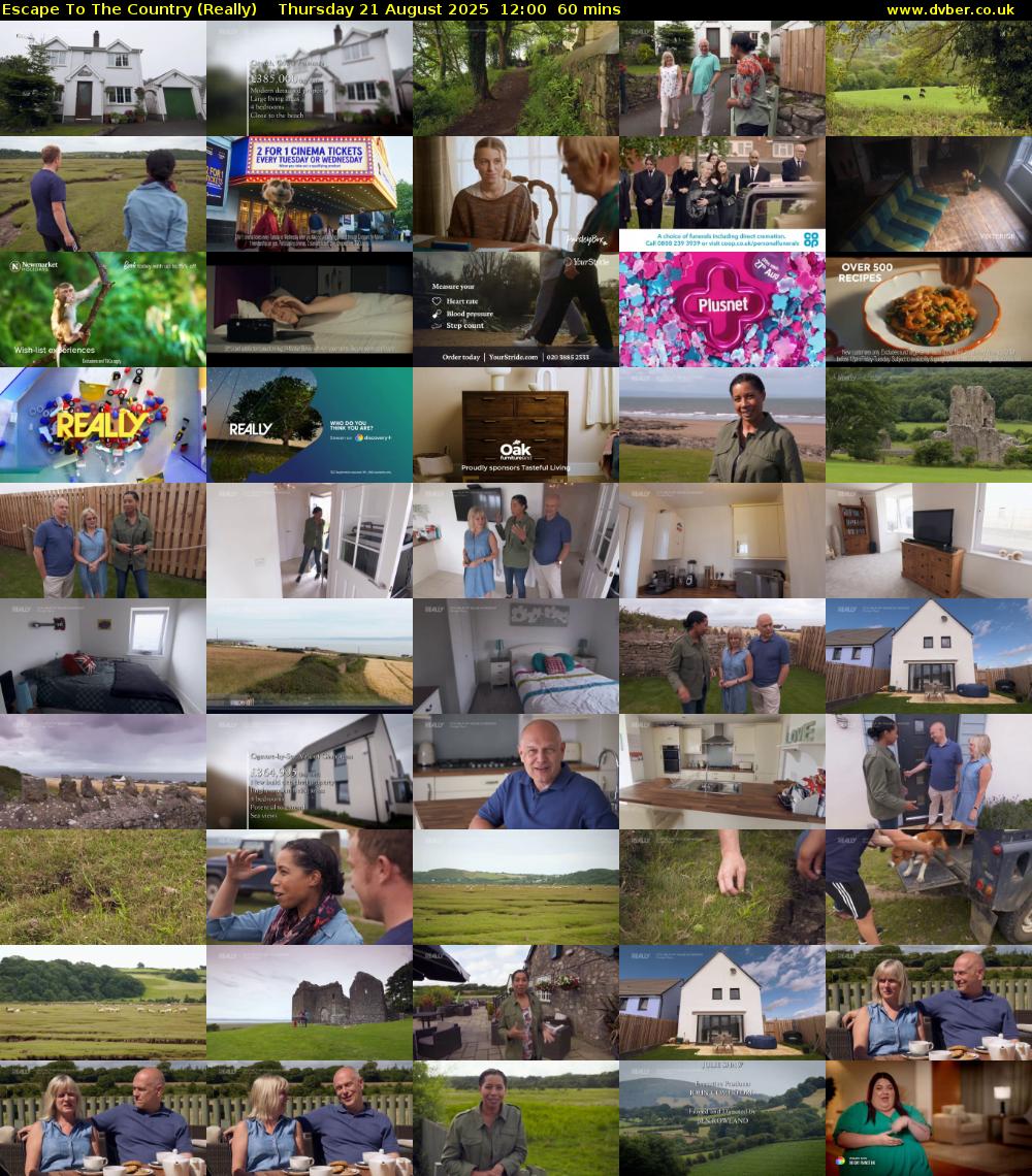 Escape to the Country (Really) Thursday 21 August 2025 12:00 - 13:00