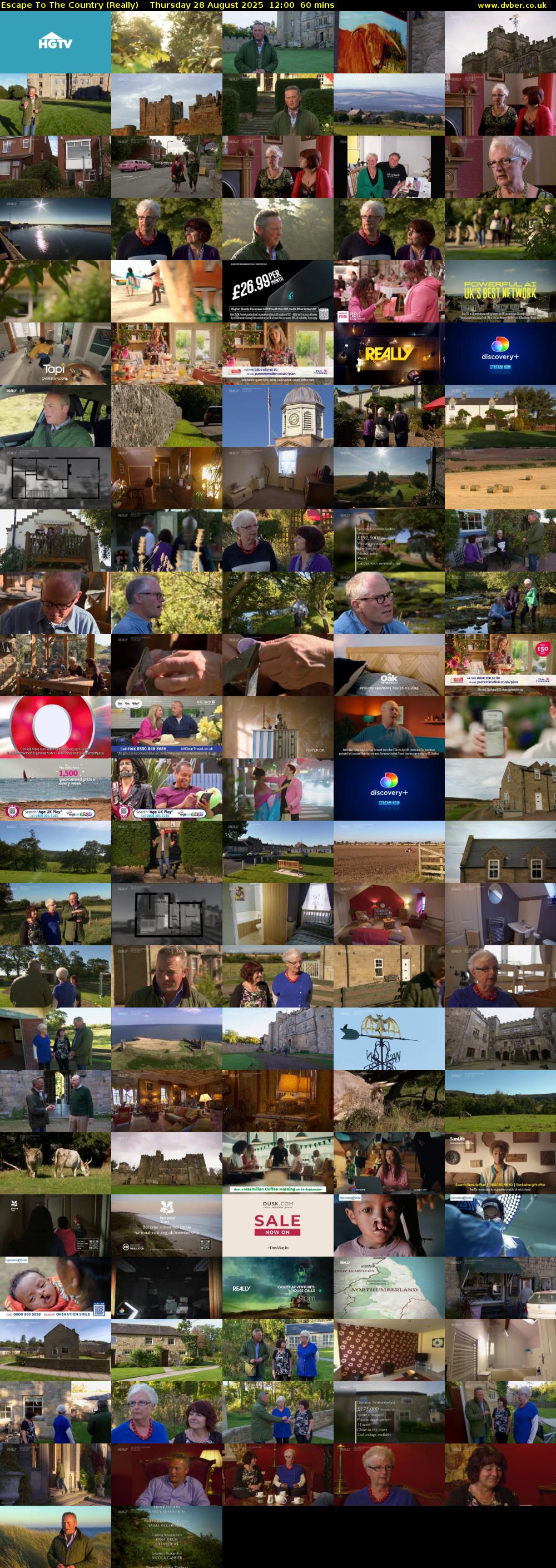Escape to the Country (Really) Thursday 28 August 2025 12:00 - 13:00
