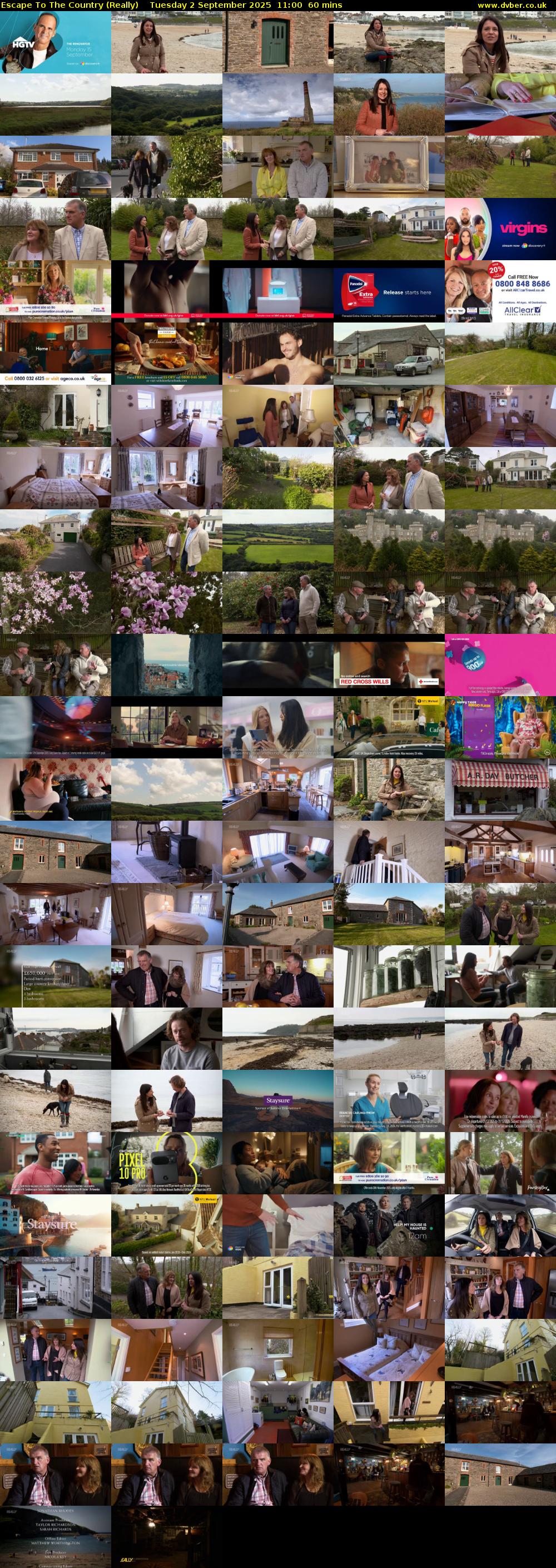 Escape to the Country (Really) Tuesday 2 September 2025 11:00 - 12:00