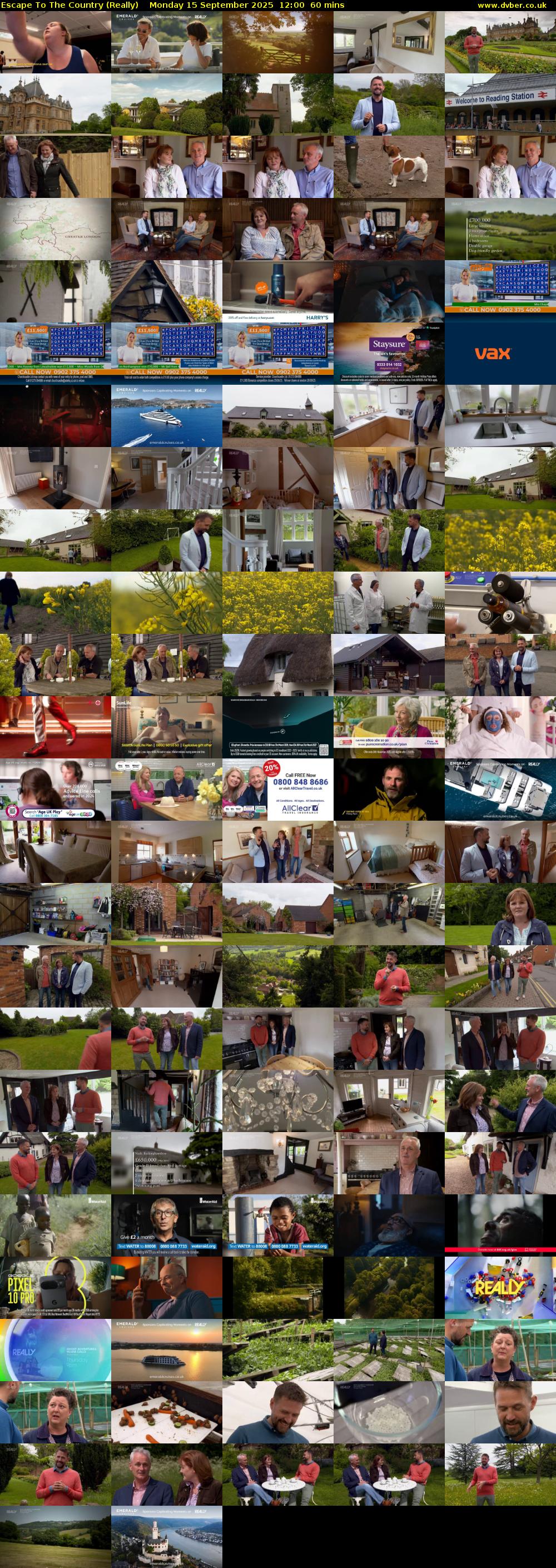 Escape to the Country (Really) Monday 15 September 2025 12:00 - 13:00