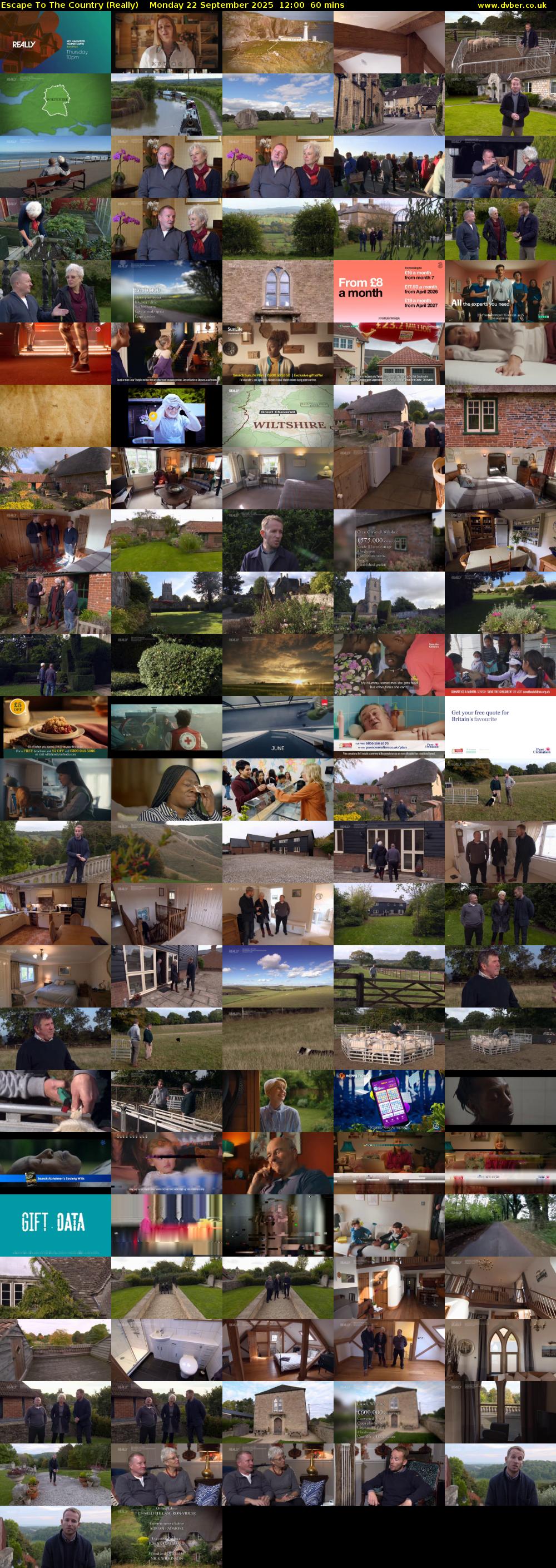 Escape to the Country (Really) Monday 22 September 2025 12:00 - 13:00