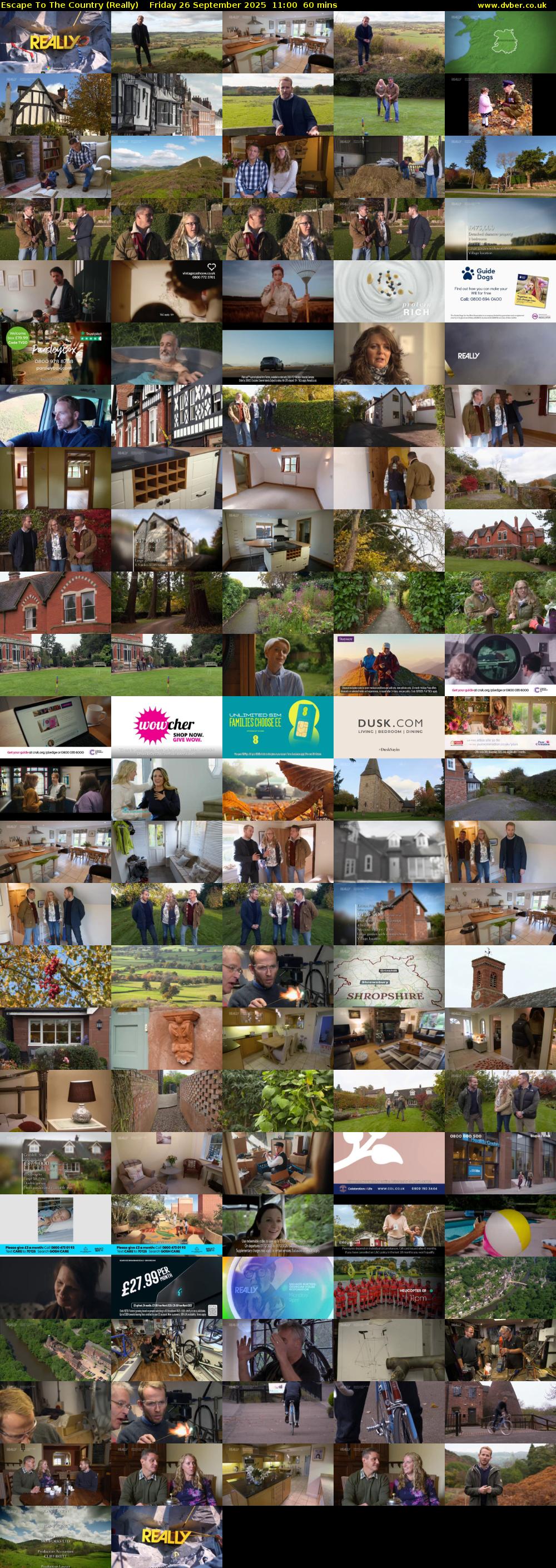 Escape to the Country (Really) Friday 26 September 2025 11:00 - 12:00