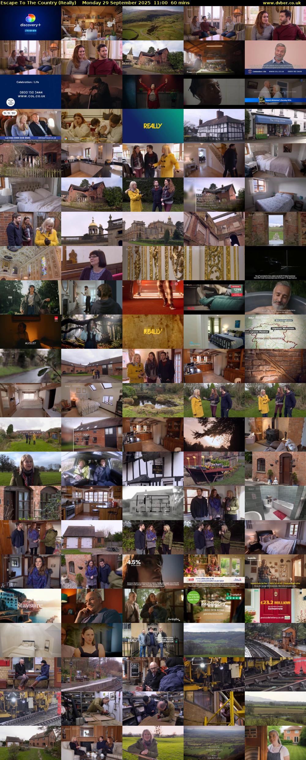 Escape to the Country (Really) Monday 29 September 2025 11:00 - 12:00