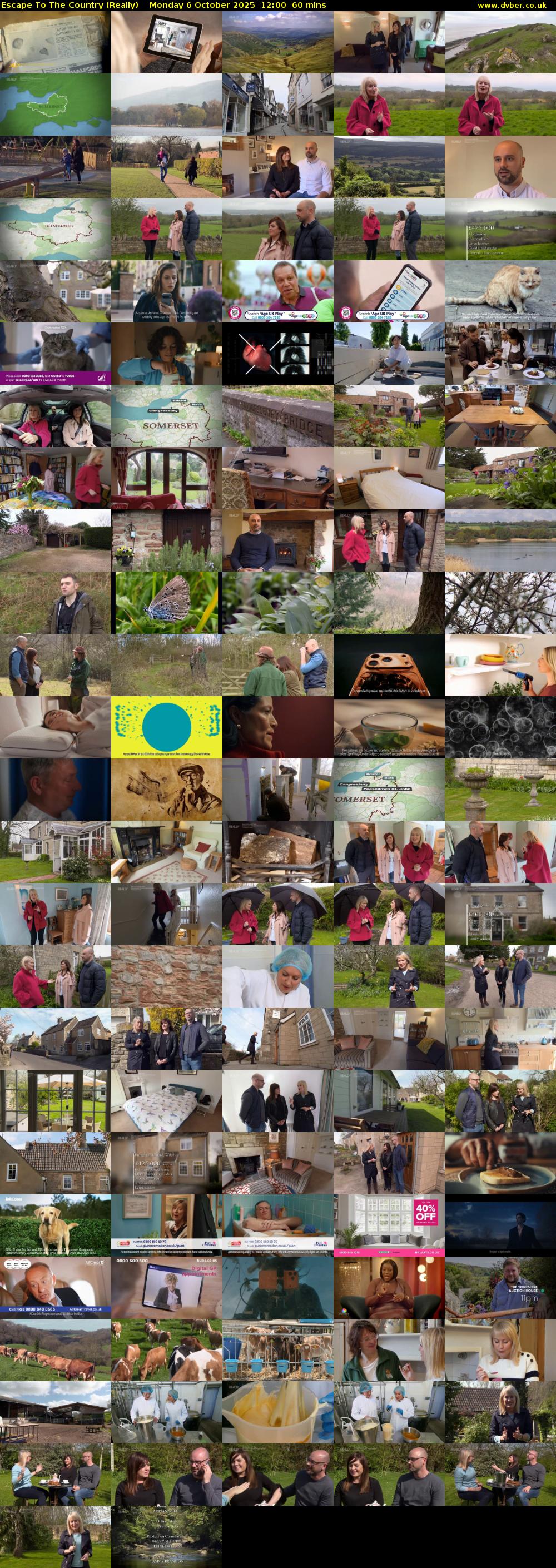 Escape to the Country (Really) Monday 6 October 2025 12:00 - 13:00