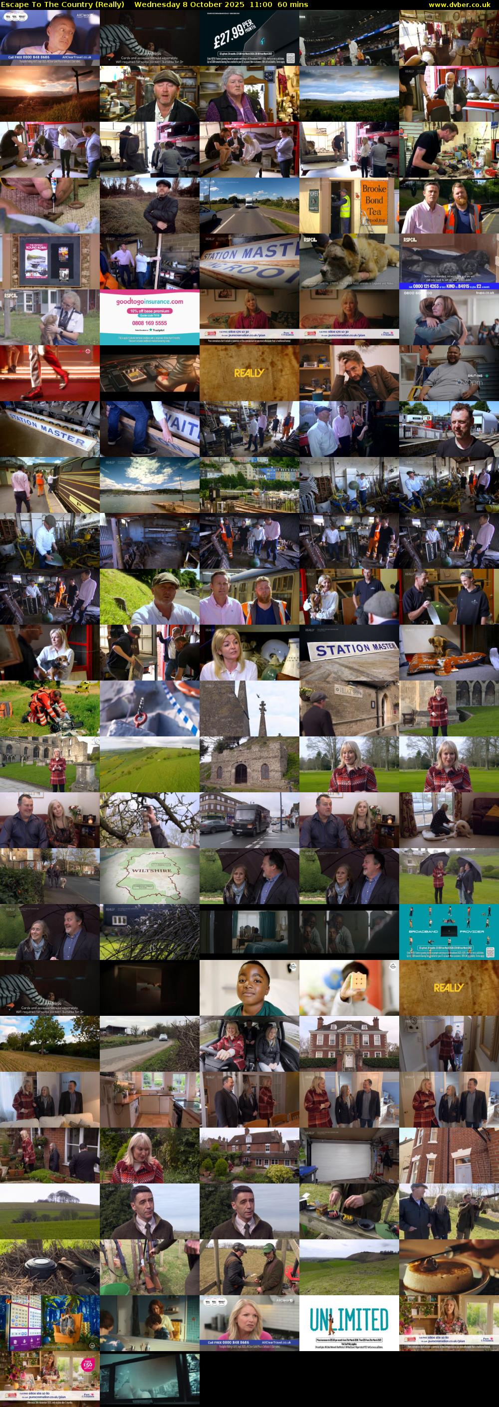 Escape to the Country (Really) Wednesday 8 October 2025 11:00 - 12:00