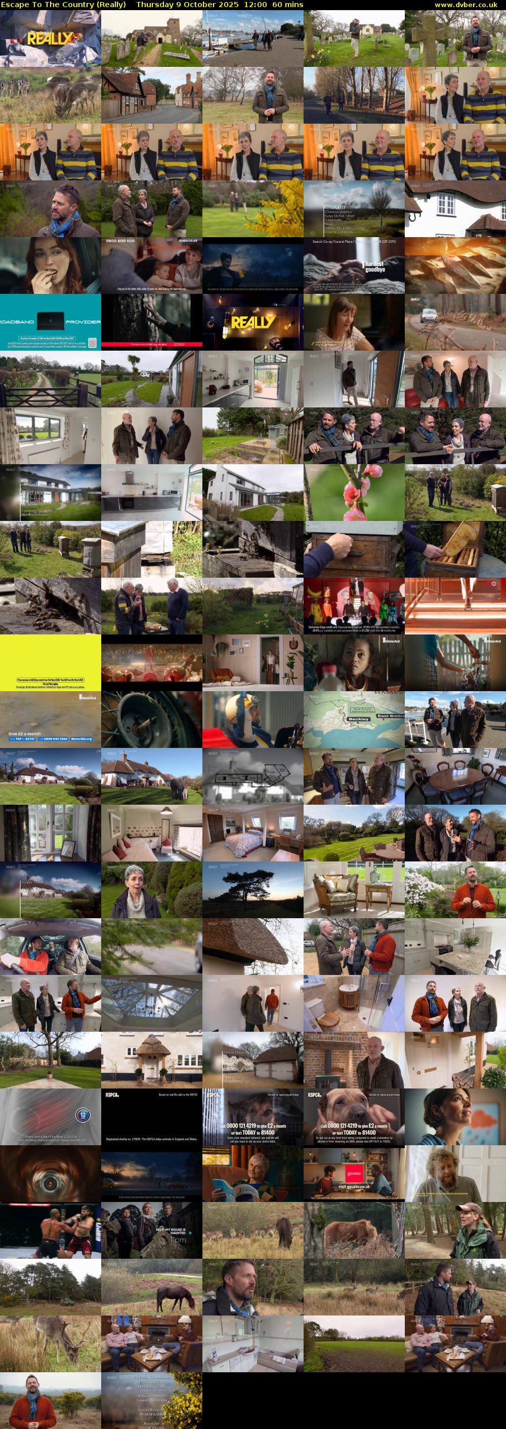 Escape to the Country (Really) Thursday 9 October 2025 12:00 - 13:00