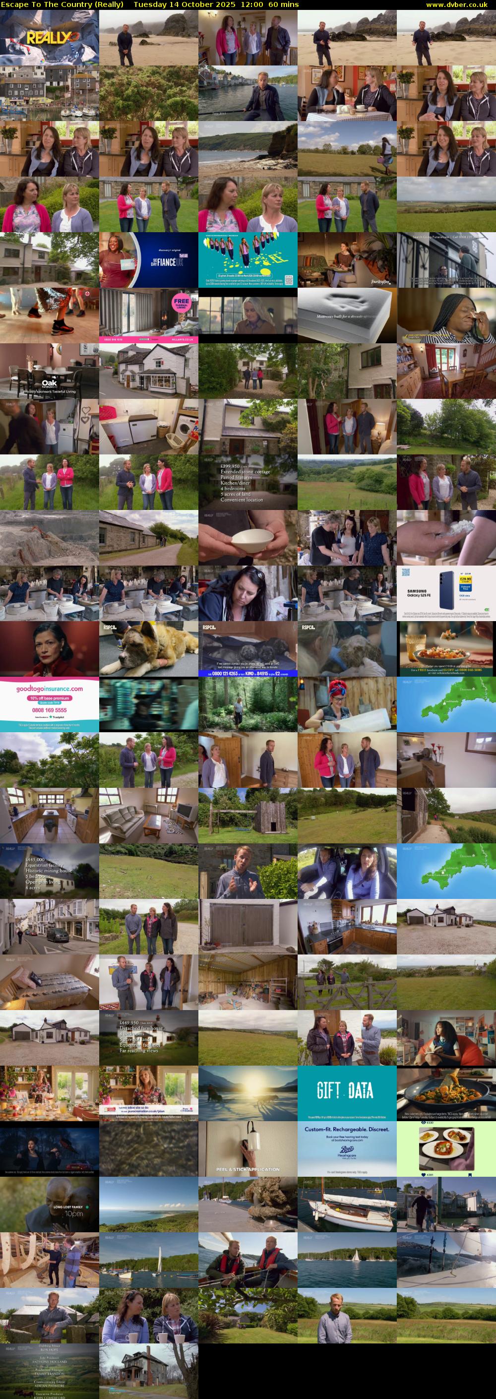 Escape to the Country (Really) Tuesday 14 October 2025 12:00 - 13:00