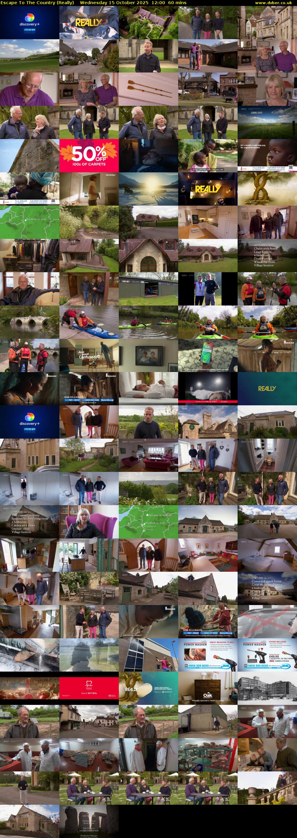 Escape to the Country (Really) Wednesday 15 October 2025 12:00 - 13:00