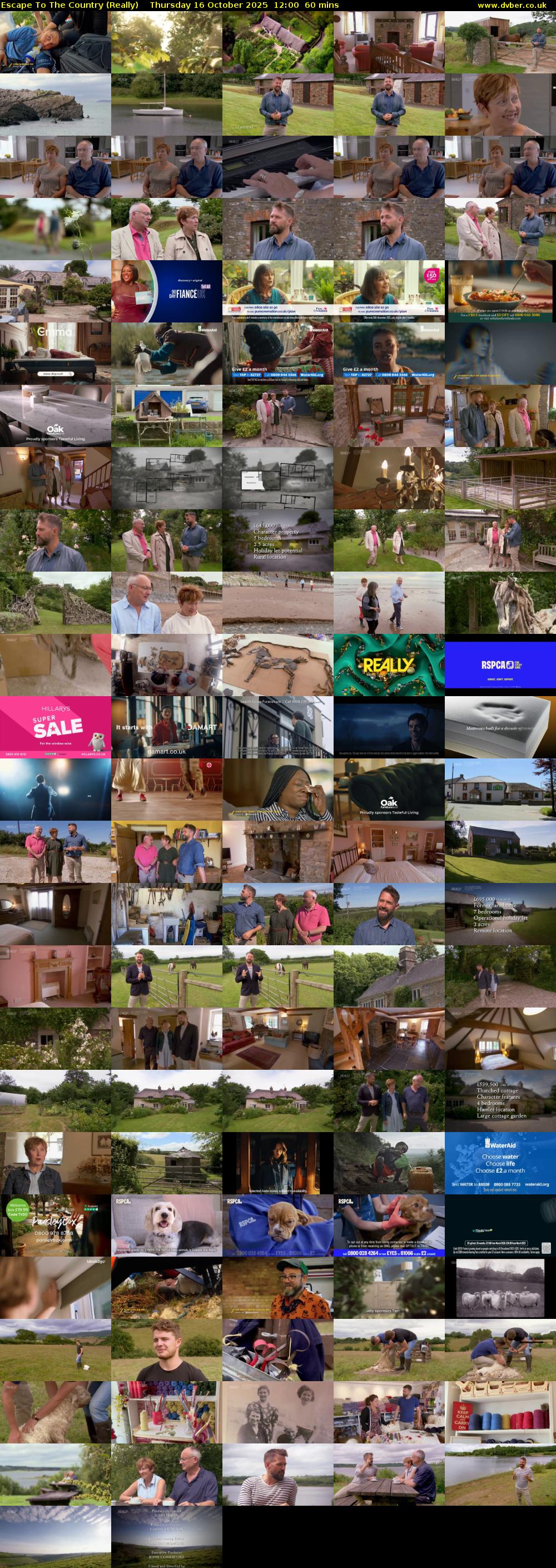 Escape to the Country (Really) Thursday 16 October 2025 12:00 - 13:00