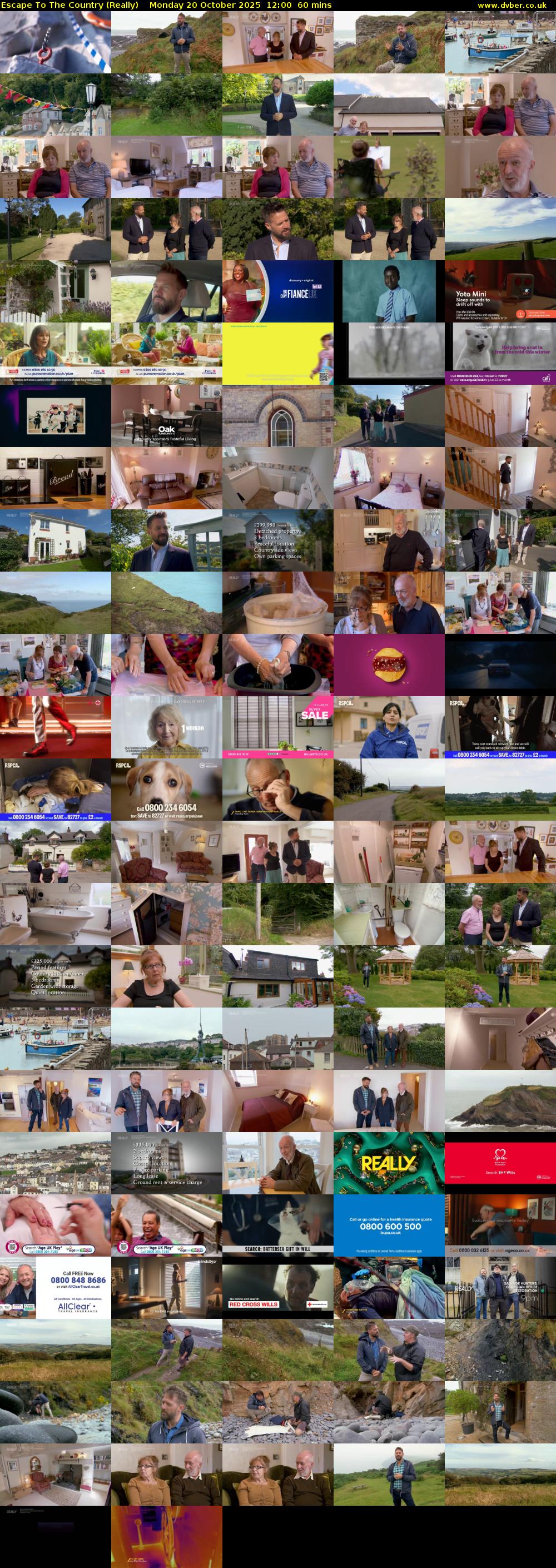 Escape to the Country (Really) Monday 20 October 2025 12:00 - 13:00