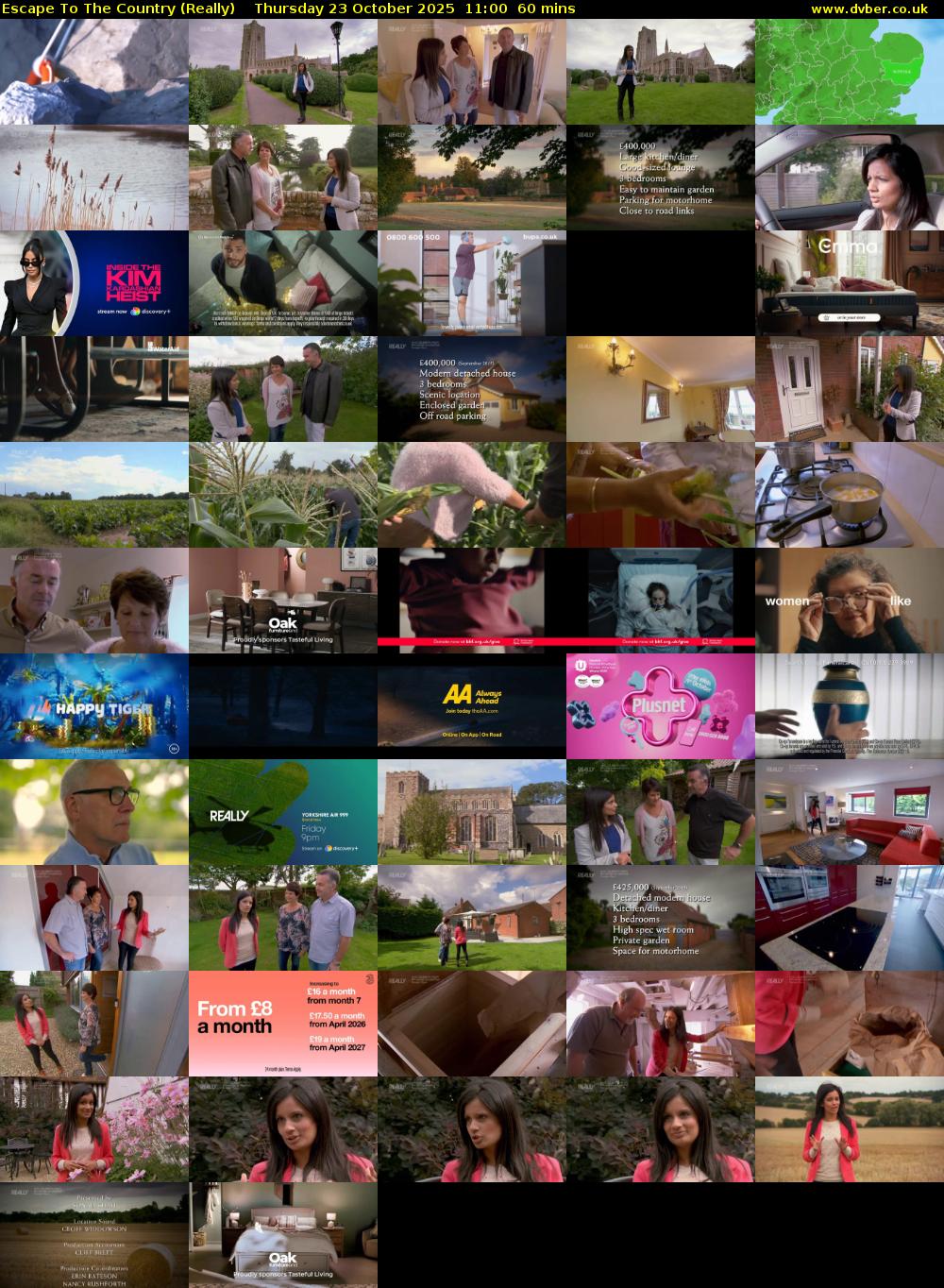 Escape to the Country (Really) Thursday 23 October 2025 11:00 - 12:00