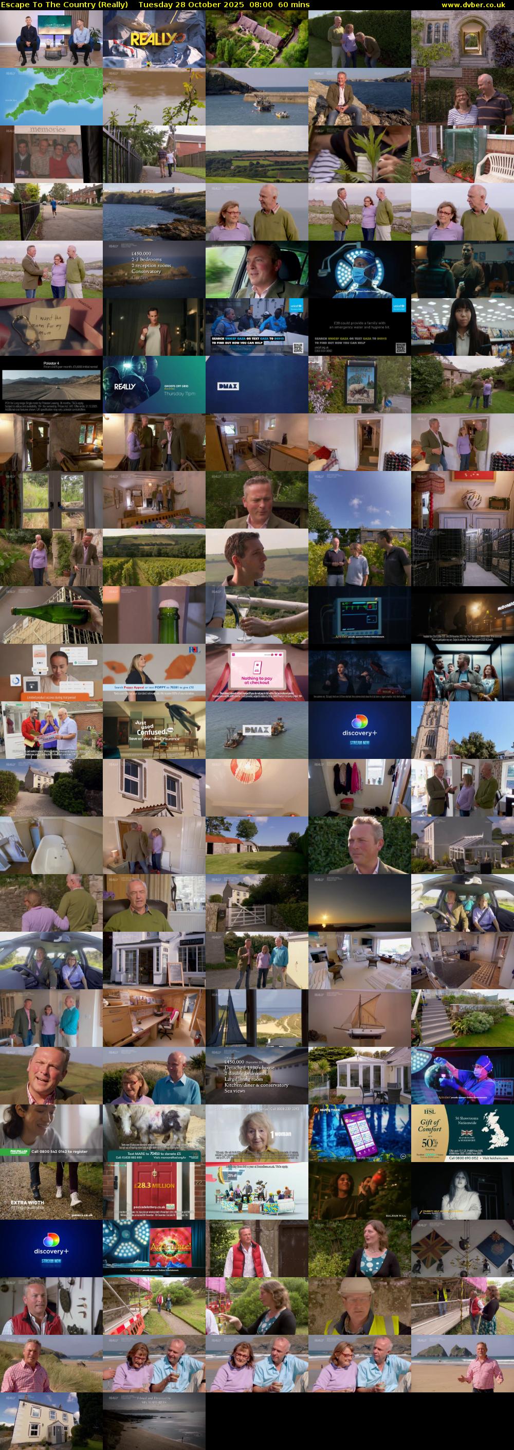 Escape to the Country (Really) Tuesday 28 October 2025 08:00 - 09:00