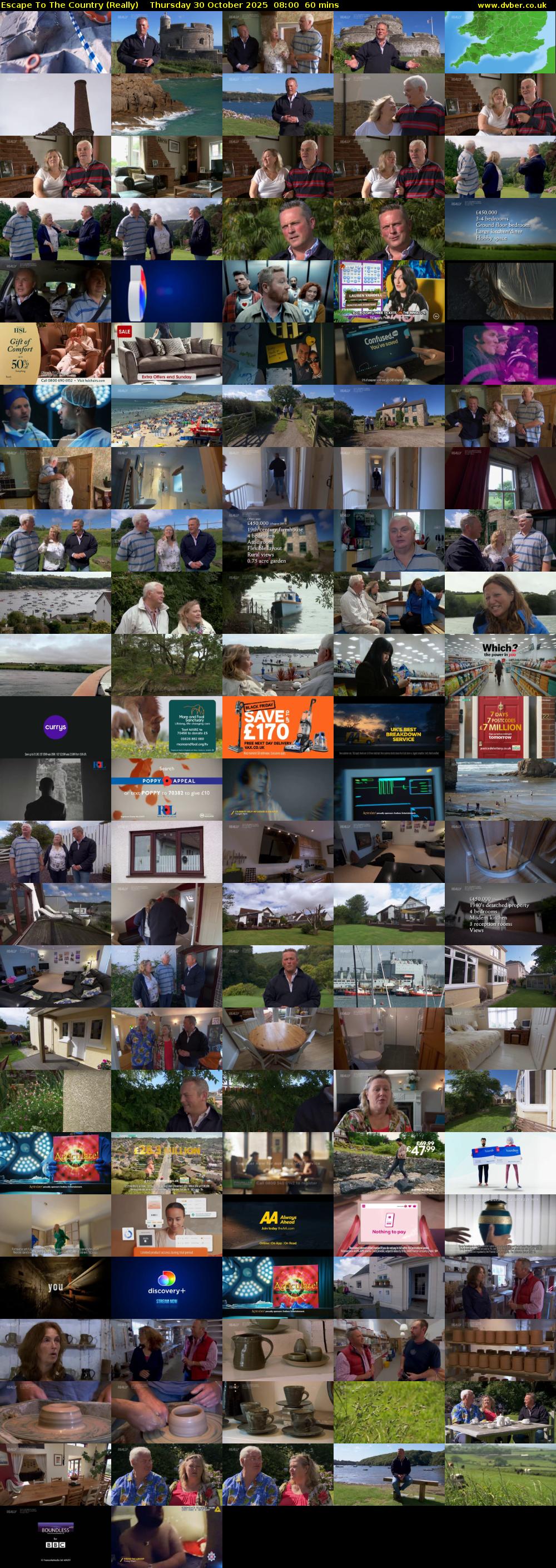 Escape to the Country (Really) Thursday 30 October 2025 08:00 - 09:00