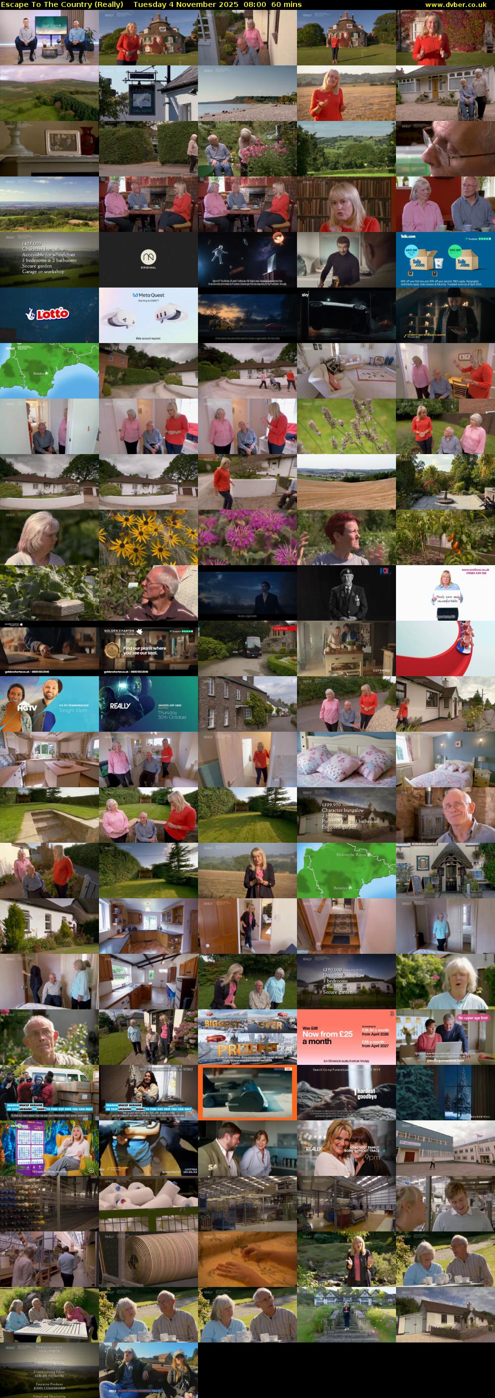 Escape to the Country (Really) Tuesday 4 November 2025 08:00 - 09:00