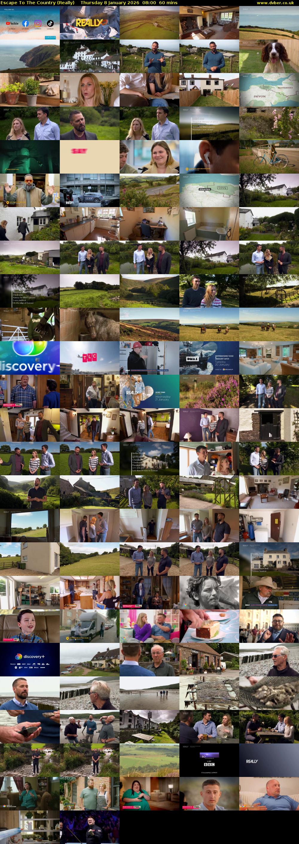 Escape to the Country (Really) Thursday 8 January 2026 08:00 - 09:00