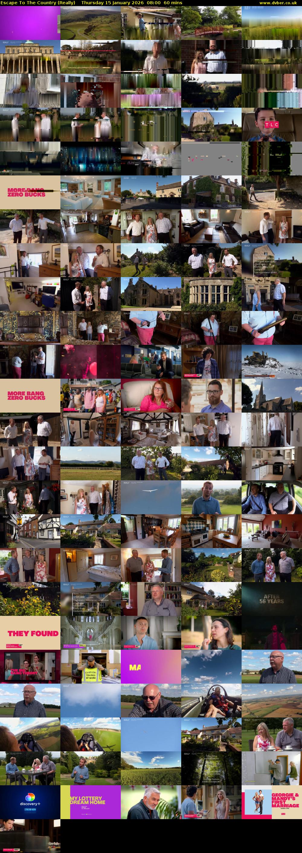 Escape to the Country (Really) Thursday 15 January 2026 08:00 - 09:00