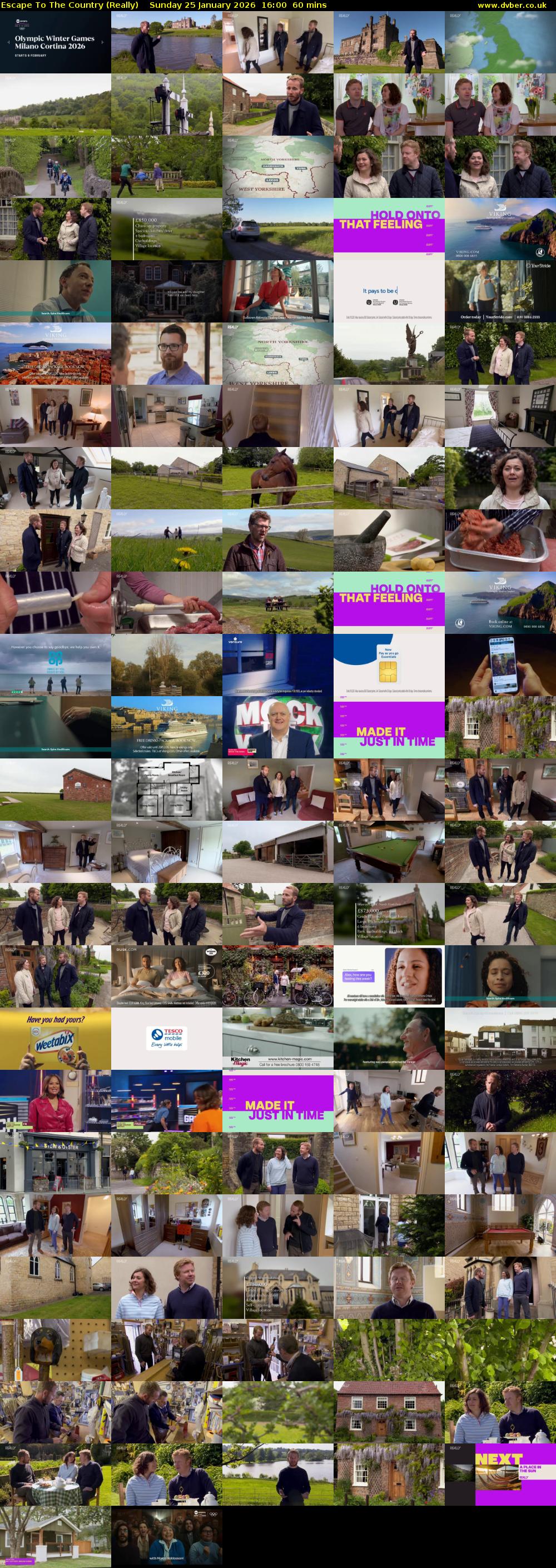 Escape to the Country (Really) Sunday 25 January 2026 16:00 - 17:00