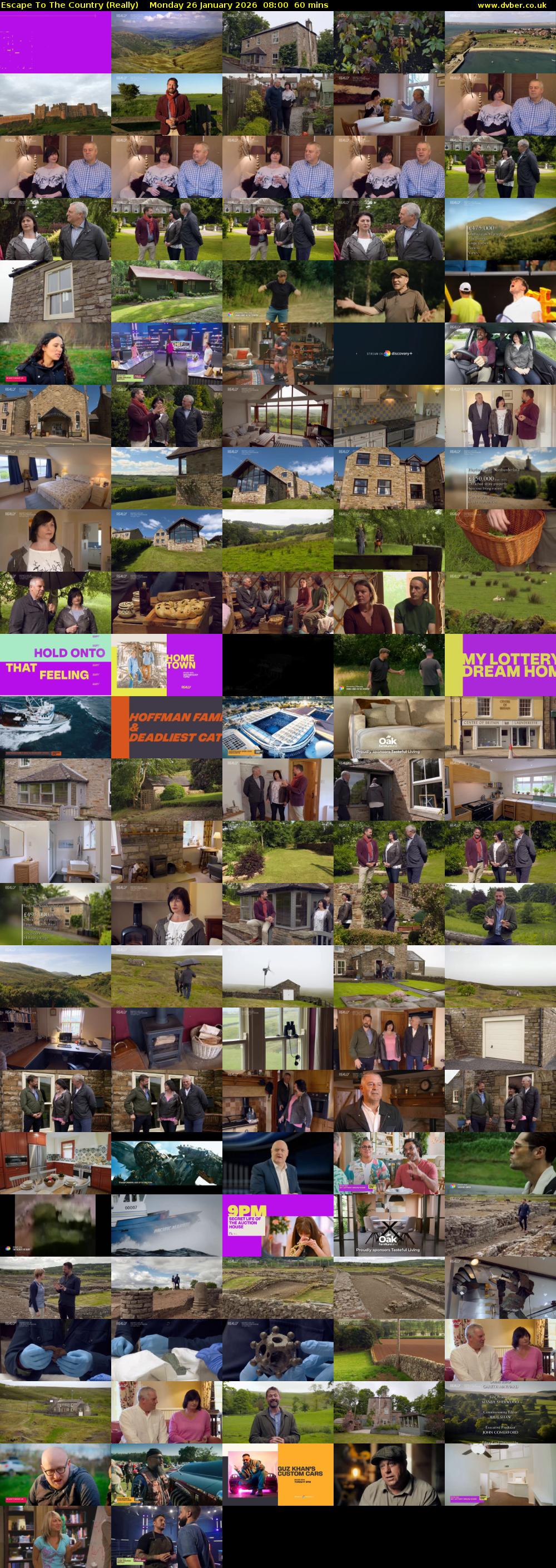 Escape to the Country (Really) Monday 26 January 2026 08:00 - 09:00