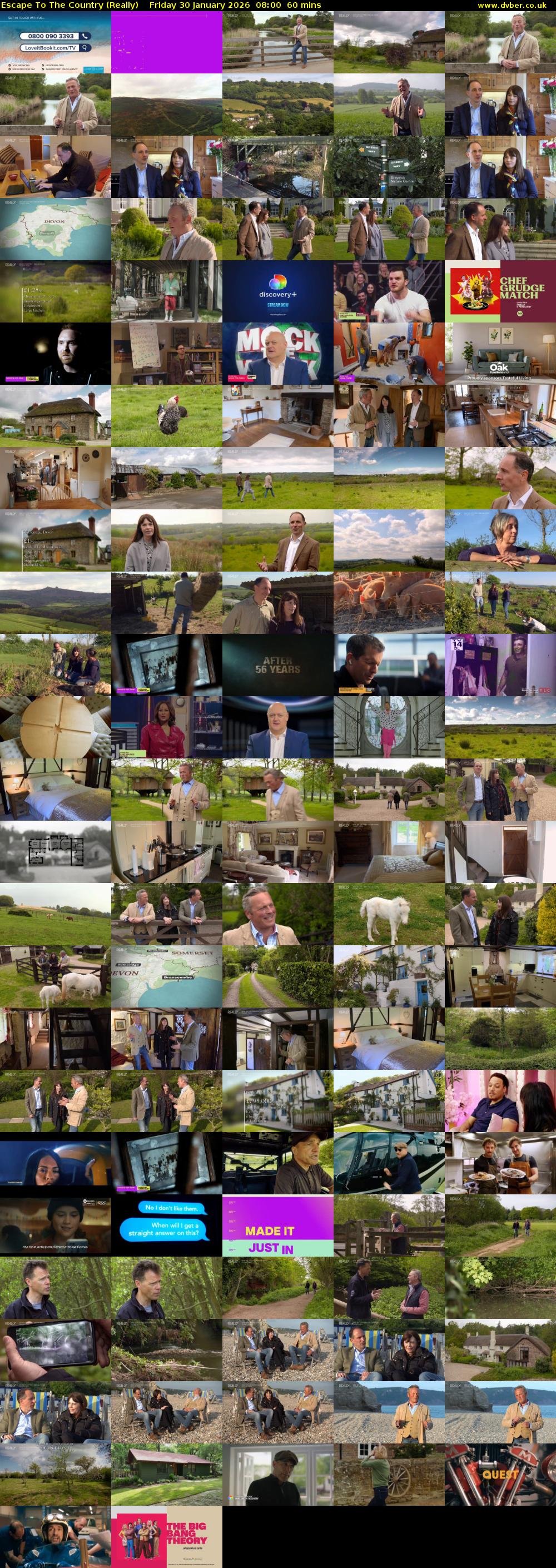 Escape to the Country (Really) Friday 30 January 2026 08:00 - 09:00