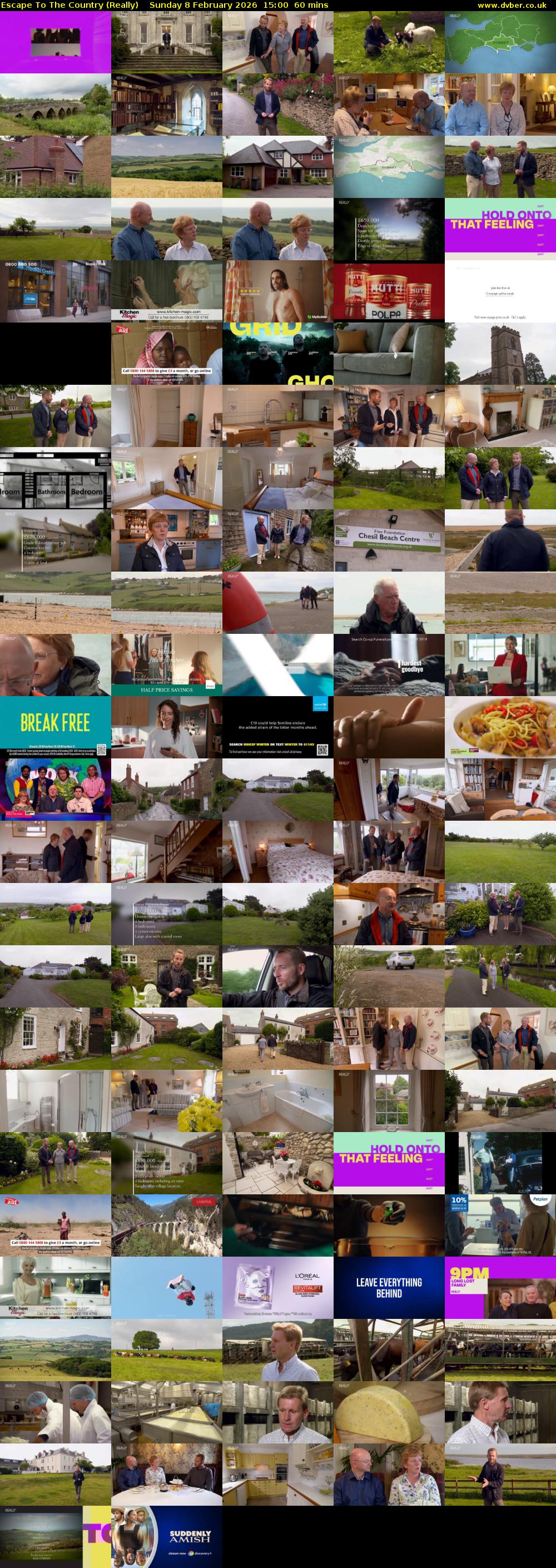 Escape to the Country (Really) Sunday 8 February 2026 15:00 - 16:00