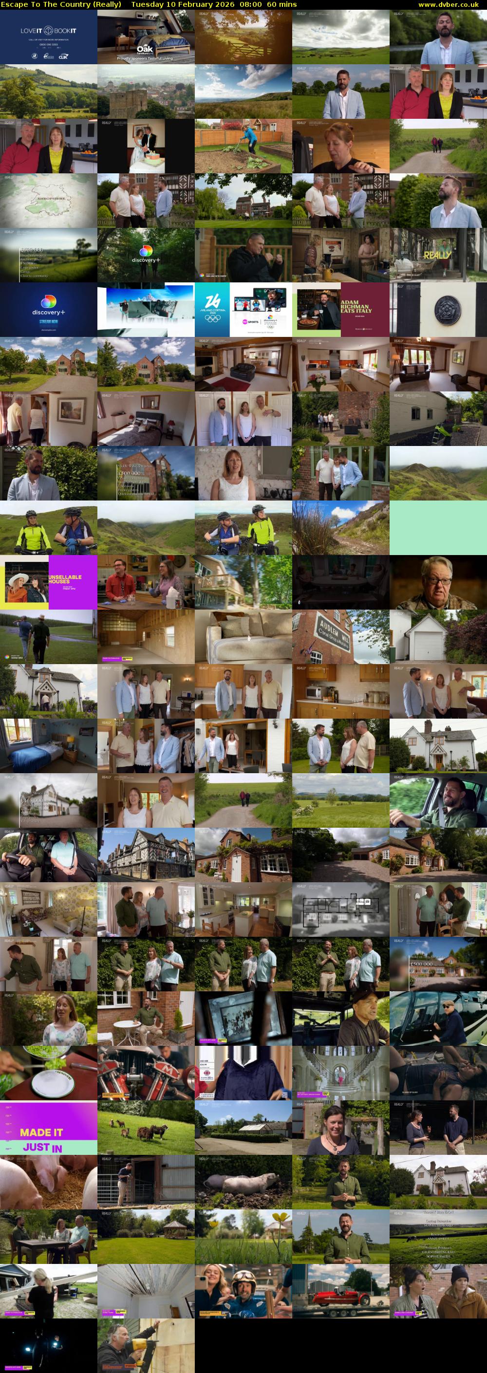 Escape to the Country (Really) Tuesday 10 February 2026 08:00 - 09:00
