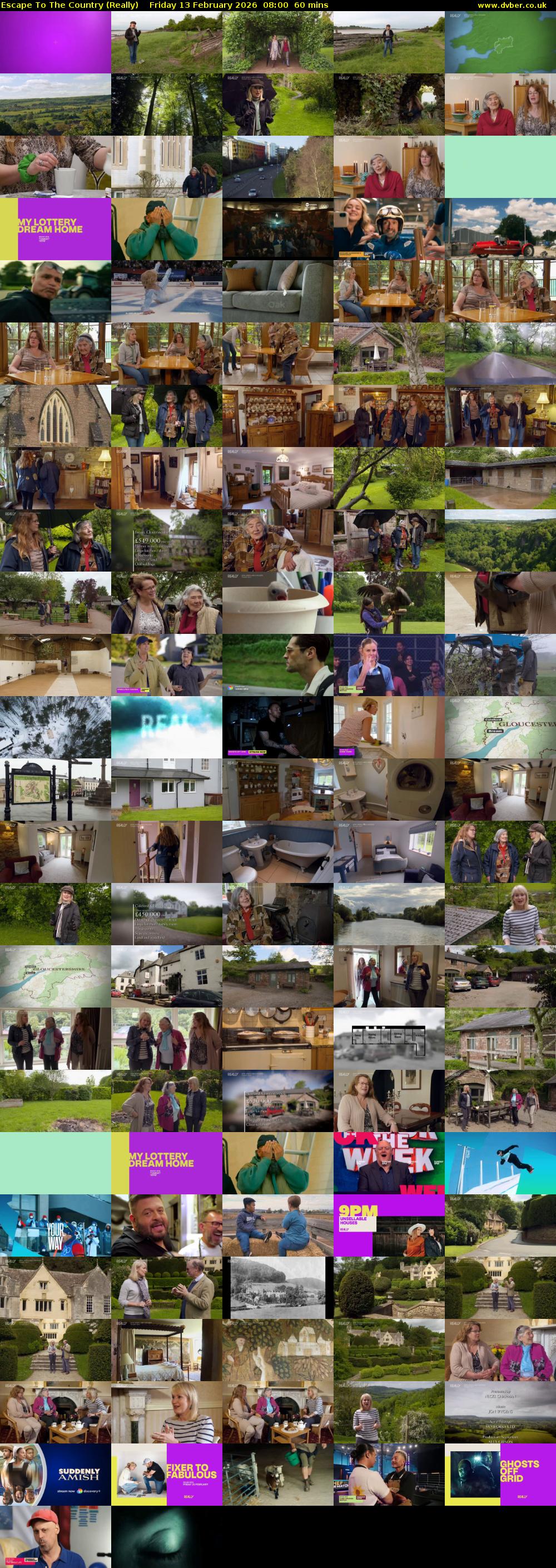 Escape to the Country (Really) Friday 13 February 2026 08:00 - 09:00