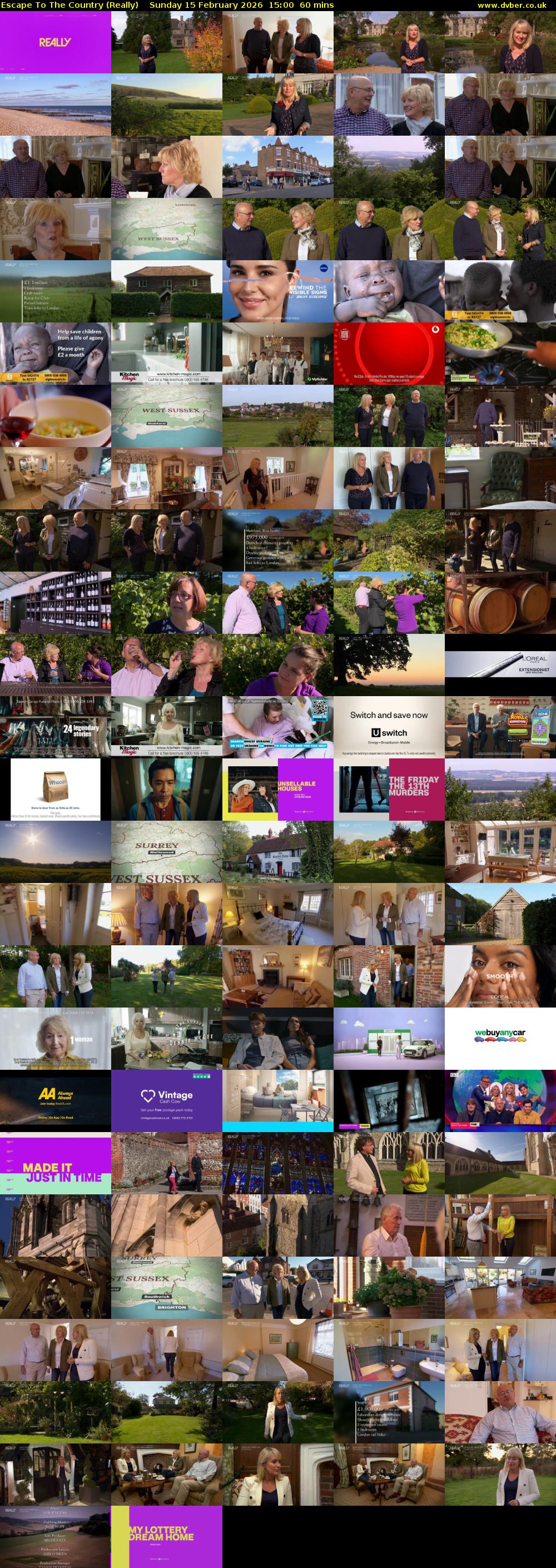 Escape to the Country (Really) Sunday 15 February 2026 15:00 - 16:00