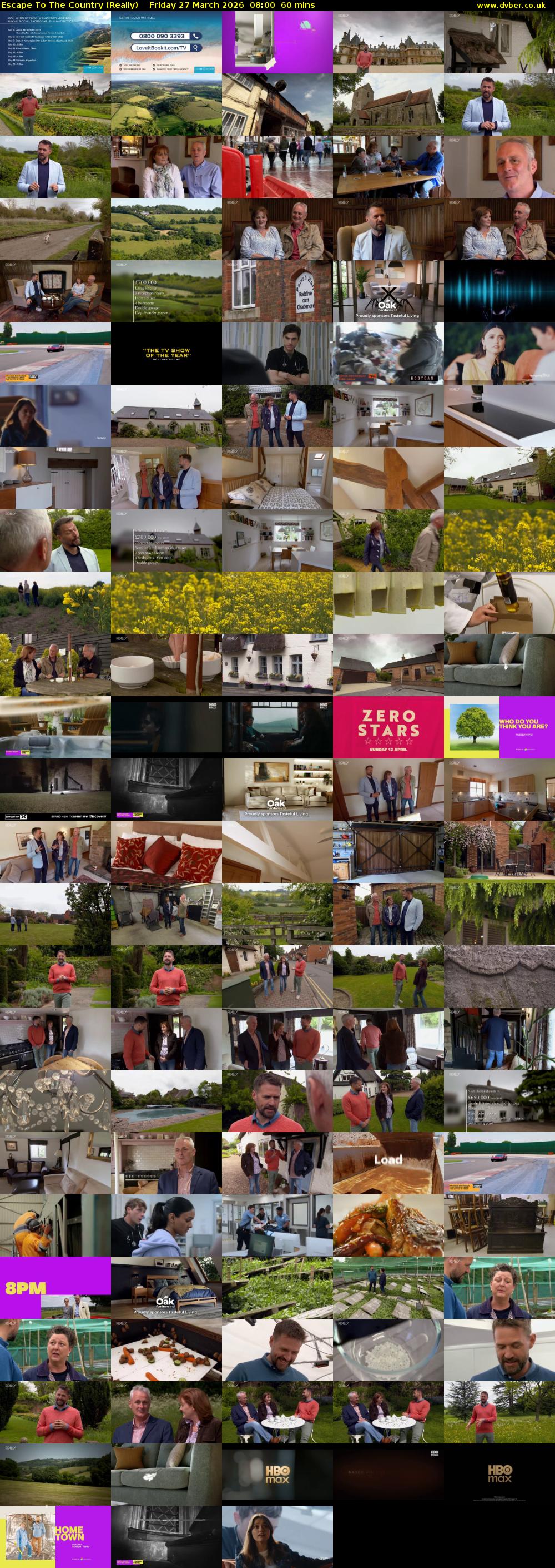 Escape to the Country (Really) Friday 27 March 2026 08:00 - 09:00