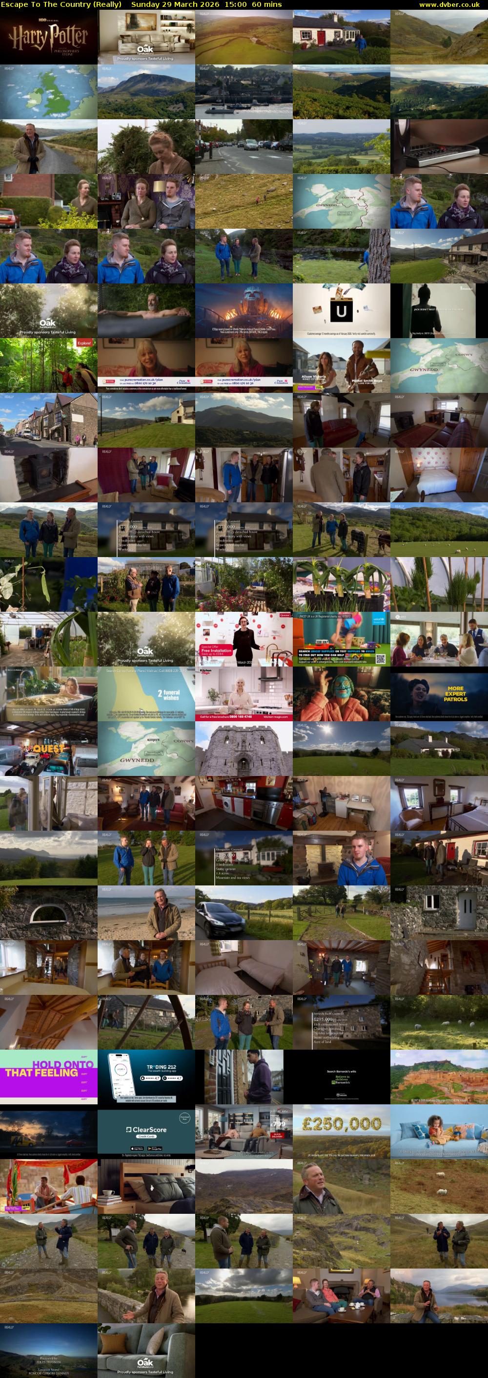 Escape to the Country (Really) Sunday 29 March 2026 15:00 - 16:00