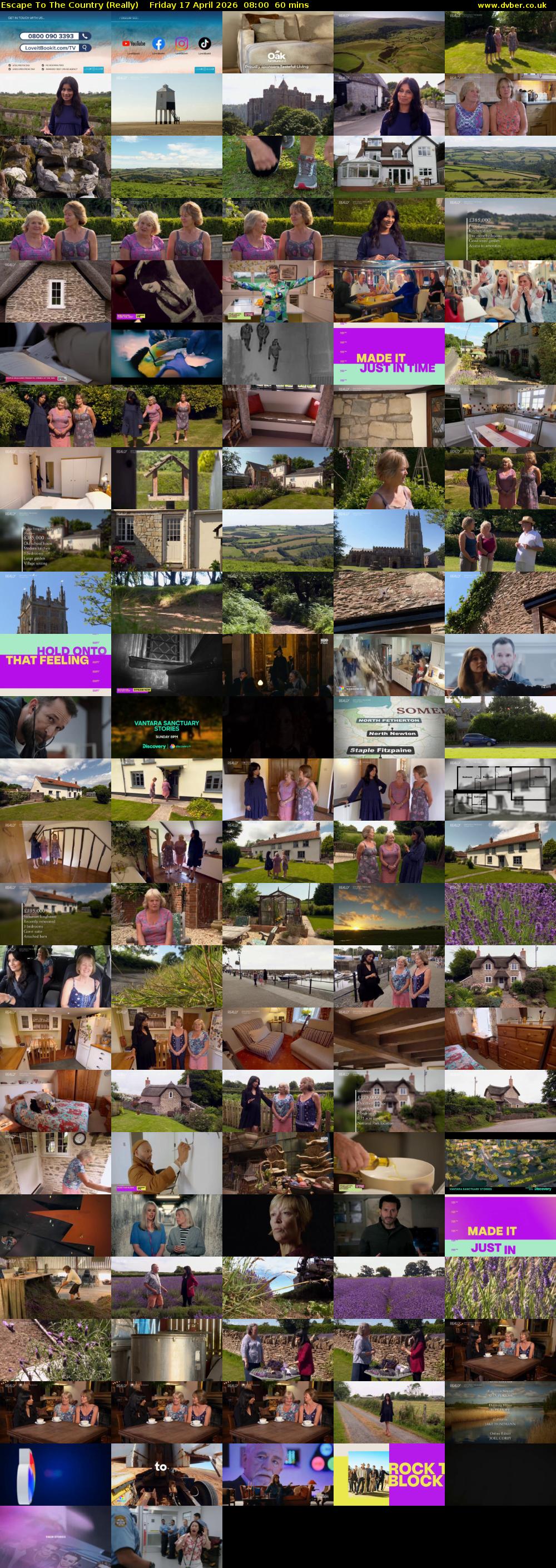 Escape to the Country (Really) Friday 17 April 2026 08:00 - 09:00