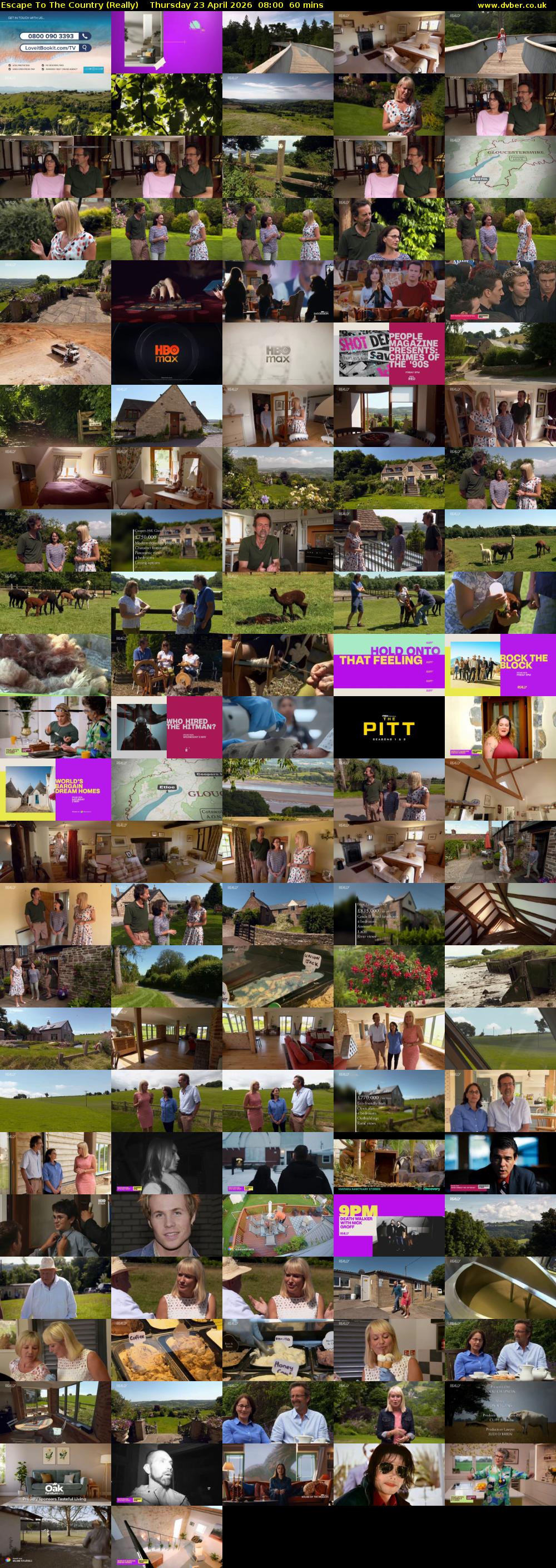 Escape to the Country (Really) Thursday 23 April 2026 08:00 - 09:00