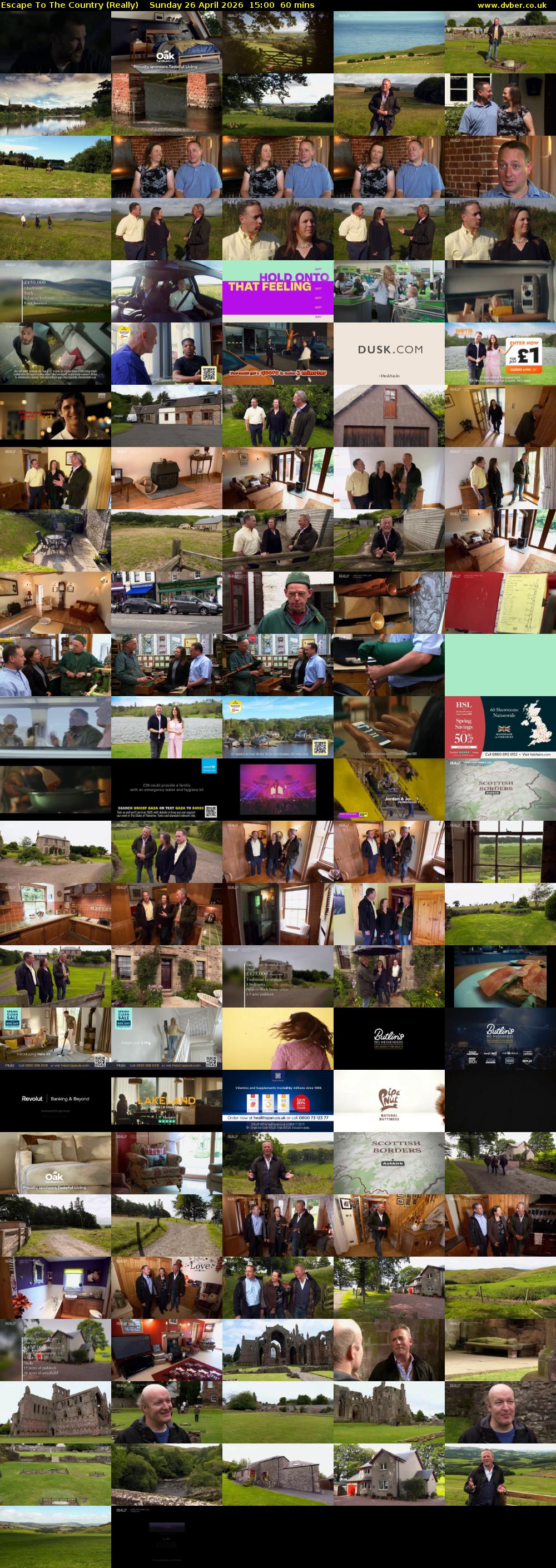 Escape to the Country (Really) Sunday 26 April 2026 15:00 - 16:00