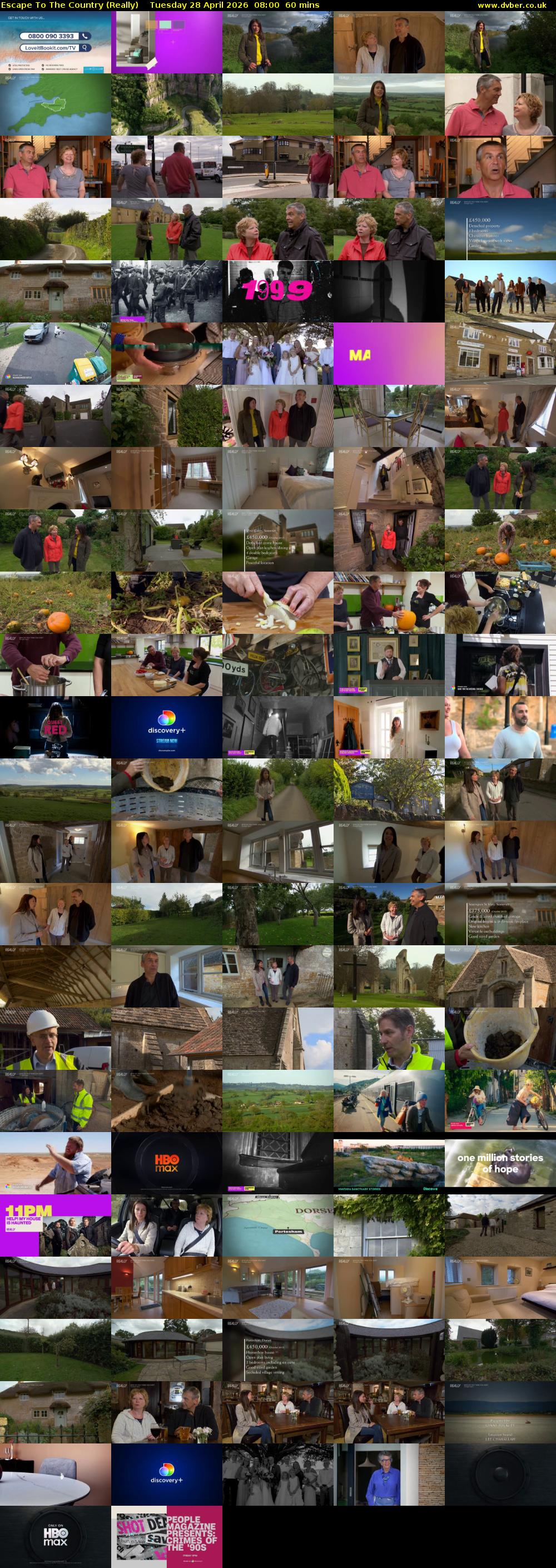 Escape to the Country (Really) Tuesday 28 April 2026 08:00 - 09:00