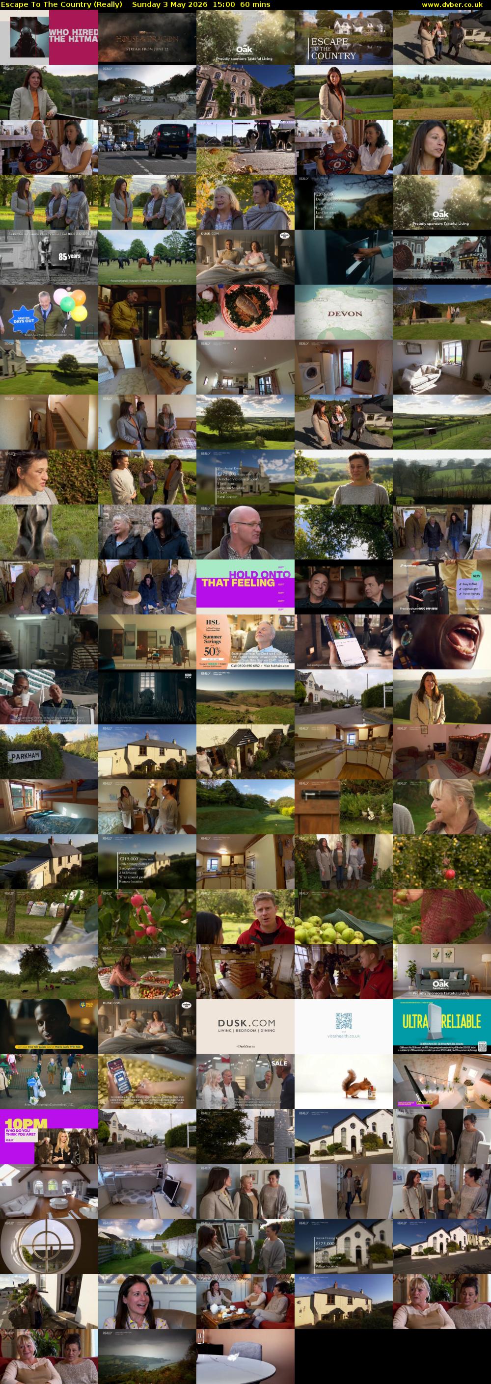 Escape to the Country (Really) Sunday 3 May 2026 15:00 - 16:00