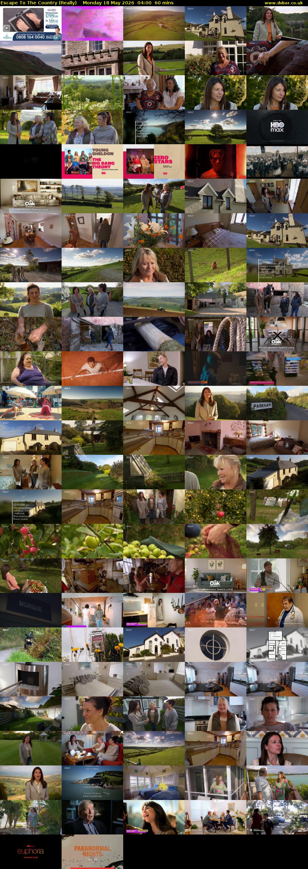 Escape to the Country (Really) Monday 18 May 2026 04:00 - 05:00