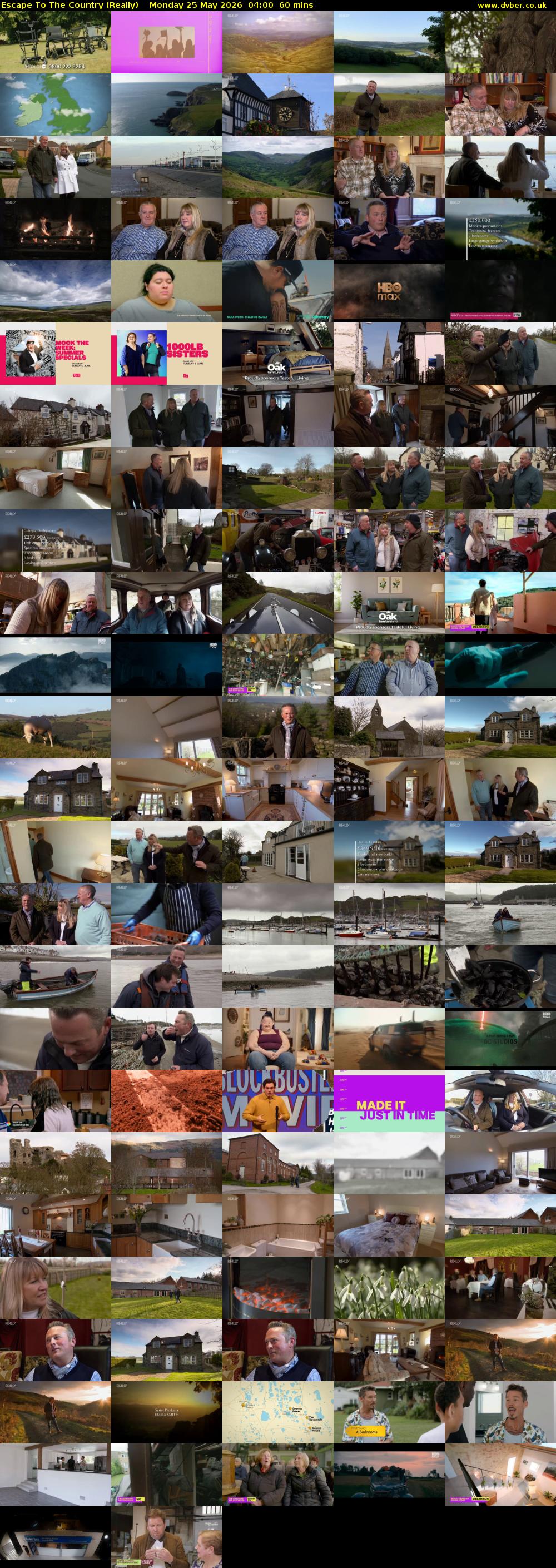 Escape to the Country (Really) Monday 25 May 2026 04:00 - 05:00