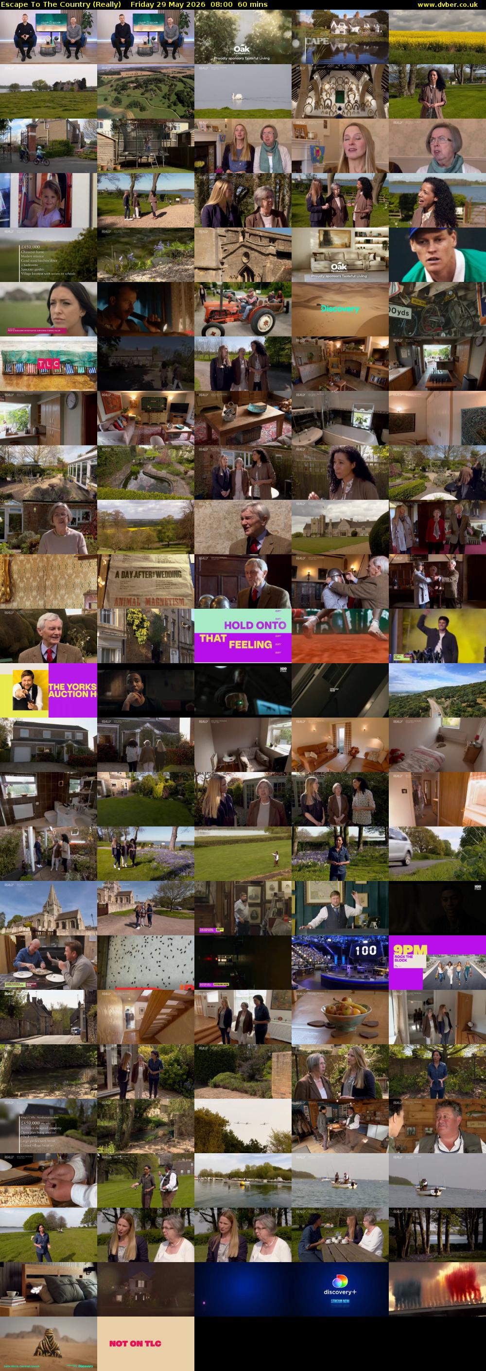 Escape to the Country (Really) Friday 29 May 2026 08:00 - 09:00