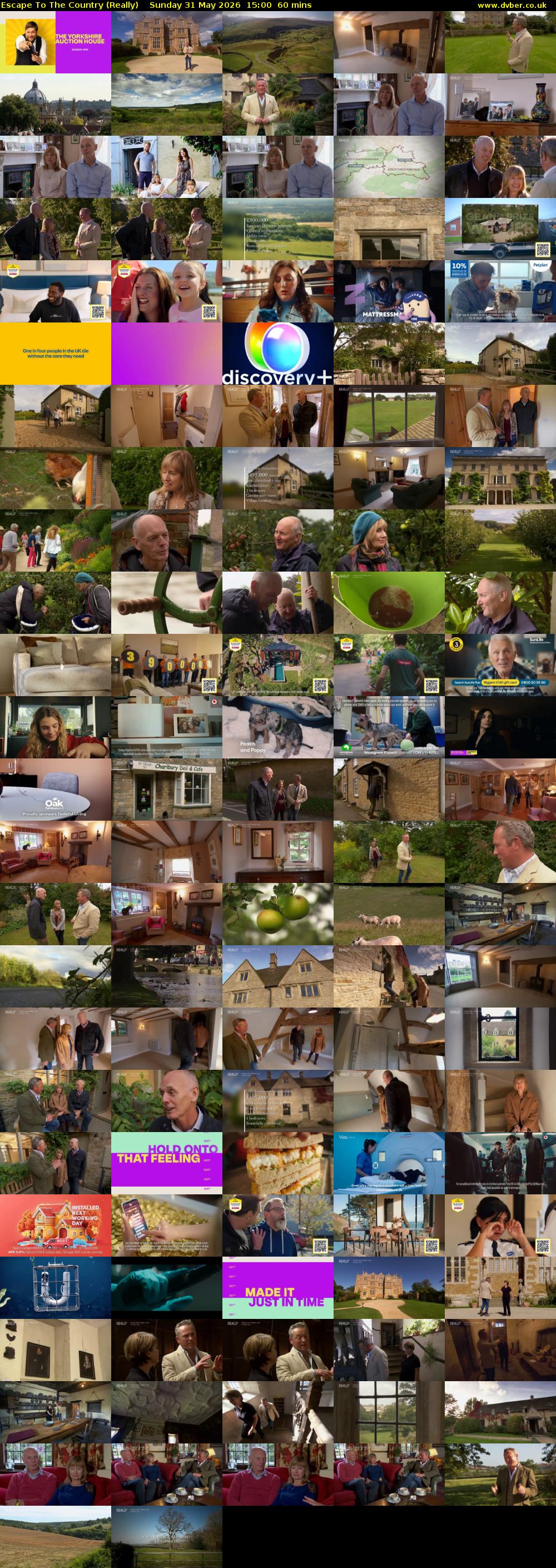 Escape to the Country (Really) Sunday 31 May 2026 15:00 - 16:00