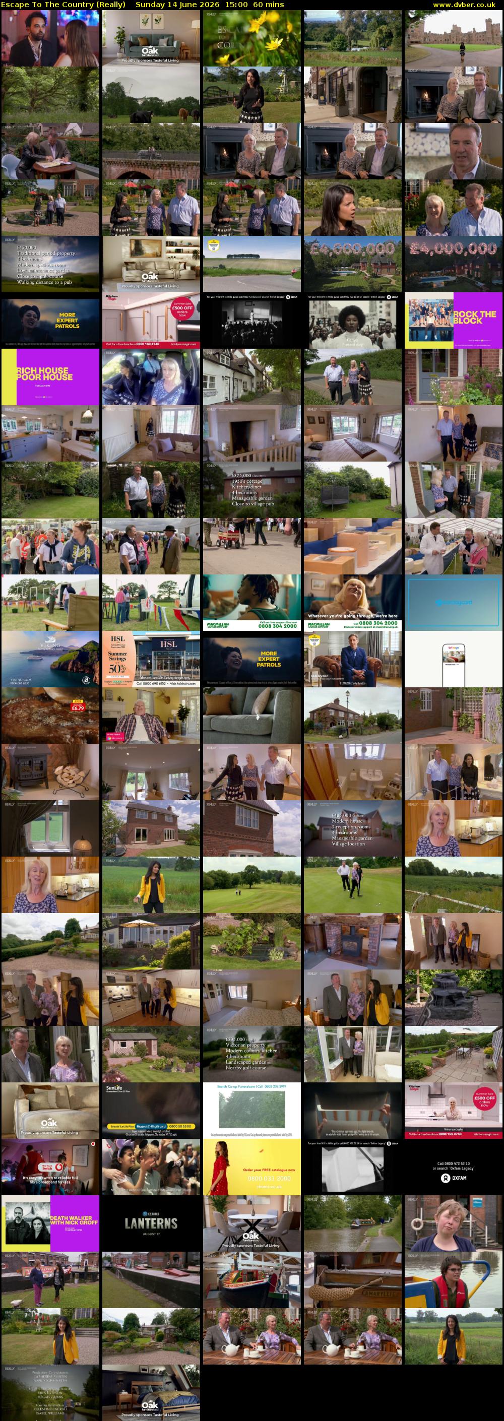 Escape to the Country (Really) Sunday 14 June 2026 15:00 - 16:00