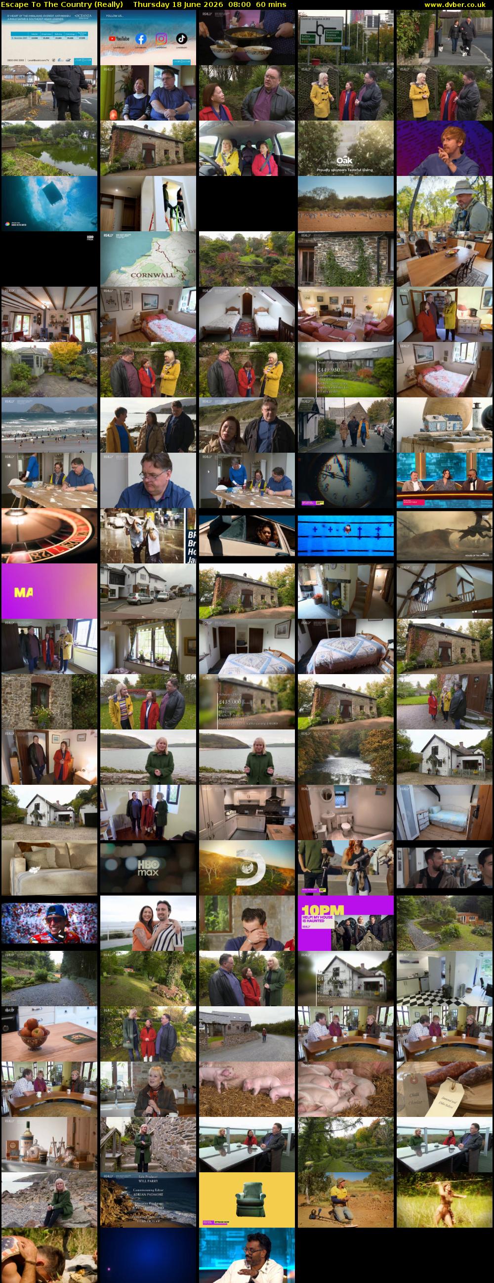 Escape to the Country (Really) Thursday 18 June 2026 08:00 - 09:00