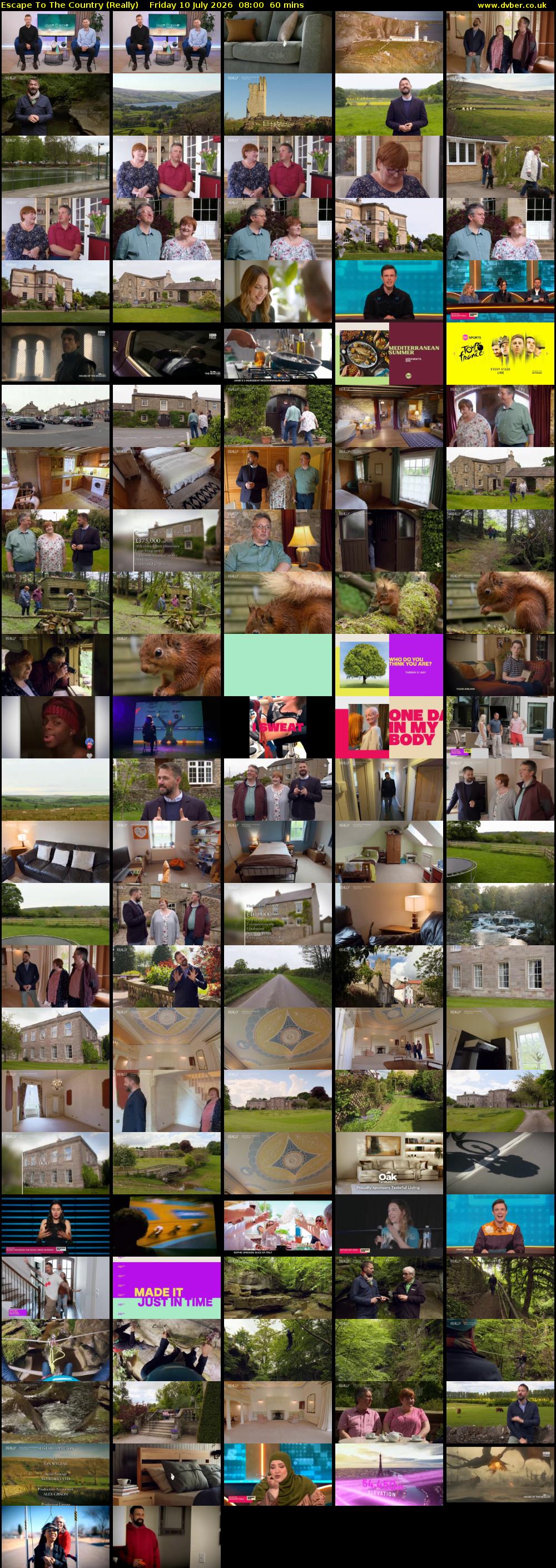 Escape to the Country (Really) Friday 10 July 2026 08:00 - 09:00