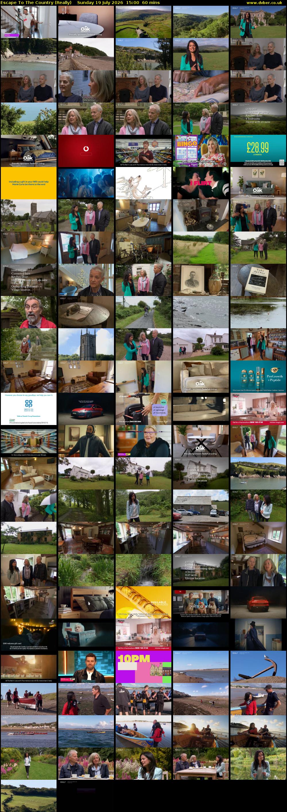 Escape to the Country (Really) Sunday 19 July 2026 15:00 - 16:00
