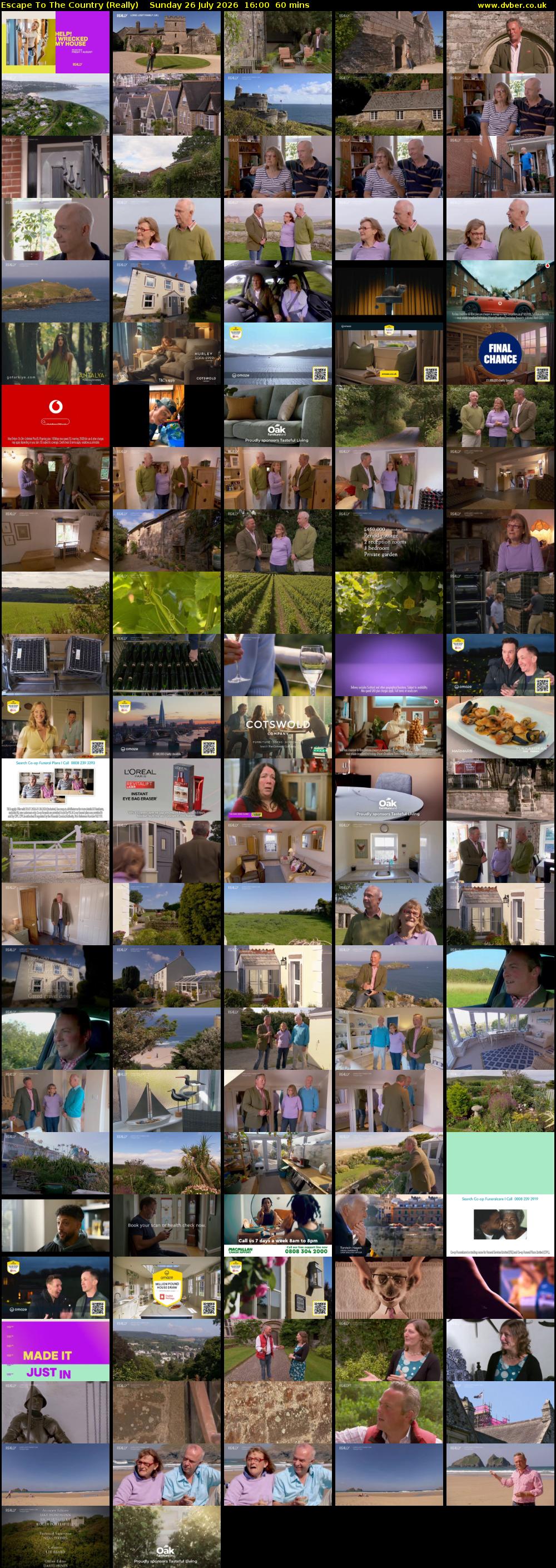 Escape to the Country (Really) Sunday 26 July 2026 16:00 - 17:00