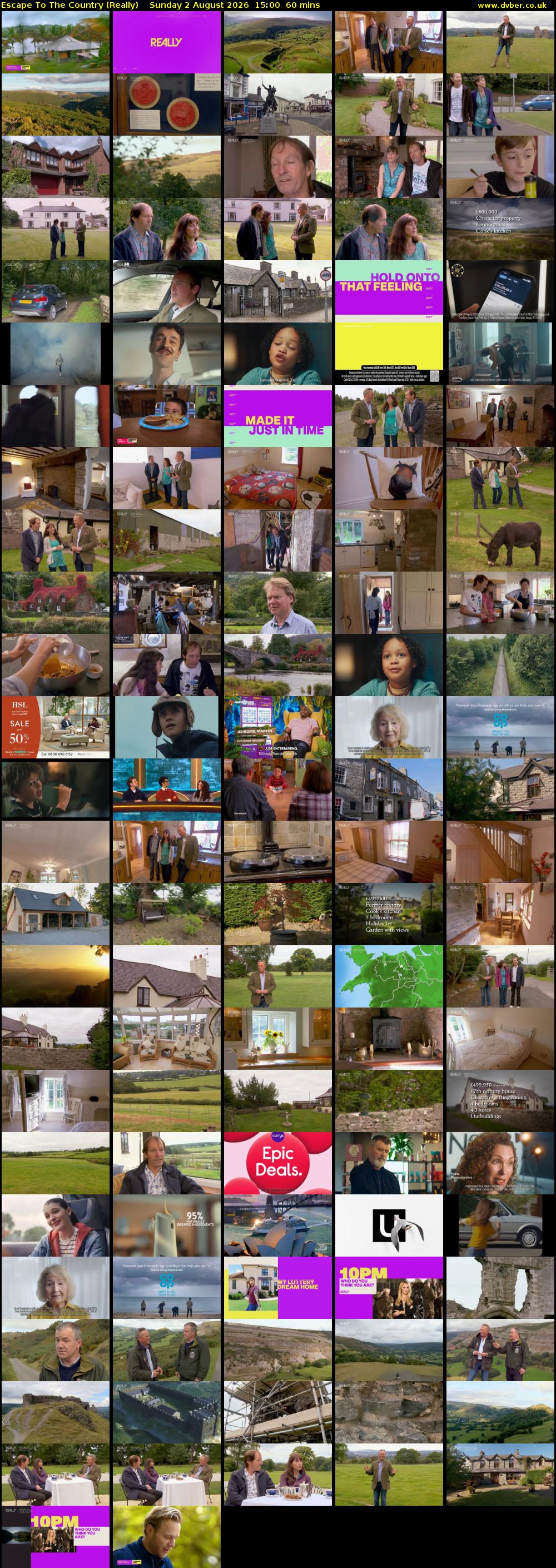 Escape to the Country (Really) Sunday 2 August 2026 15:00 - 16:00