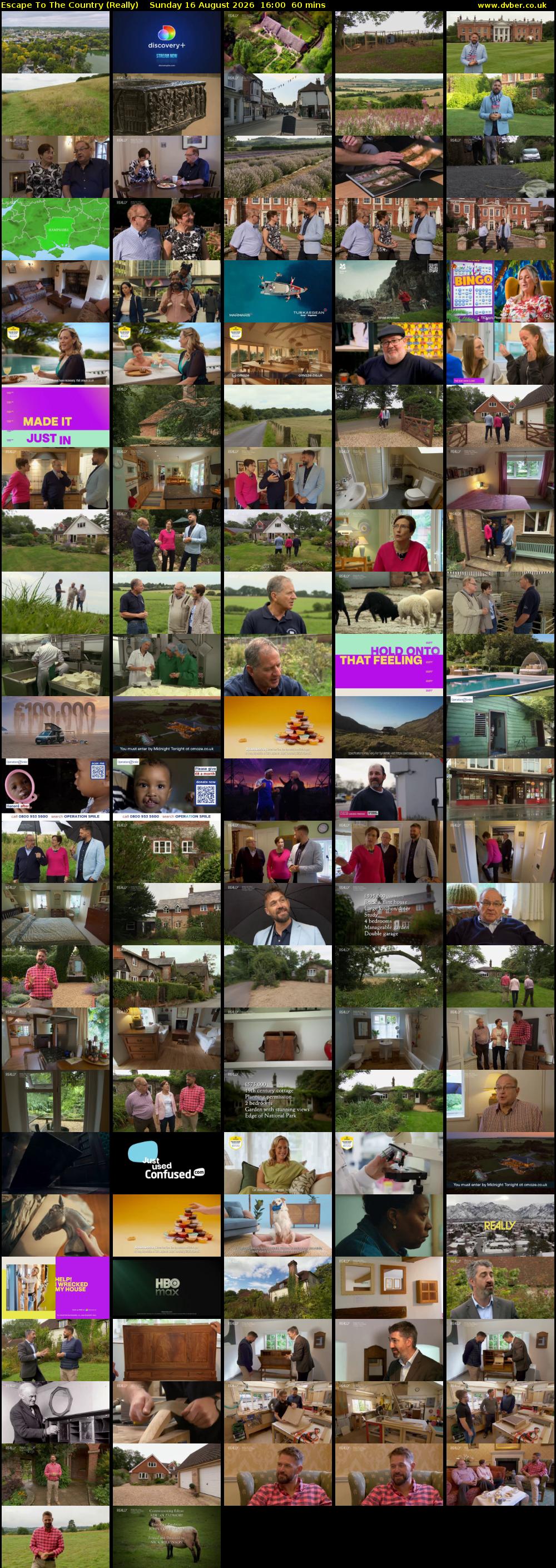 Escape to the Country (Really) Sunday 16 August 2026 16:00 - 17:00