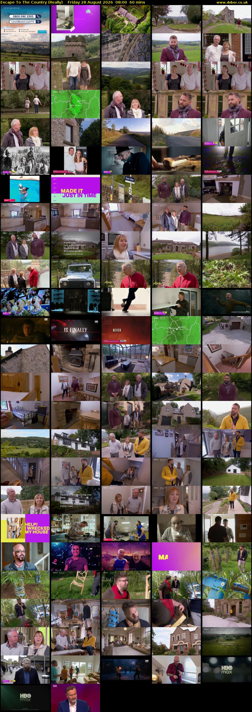 Escape to the Country (Really) Friday 28 August 2026 08:00 - 09:00